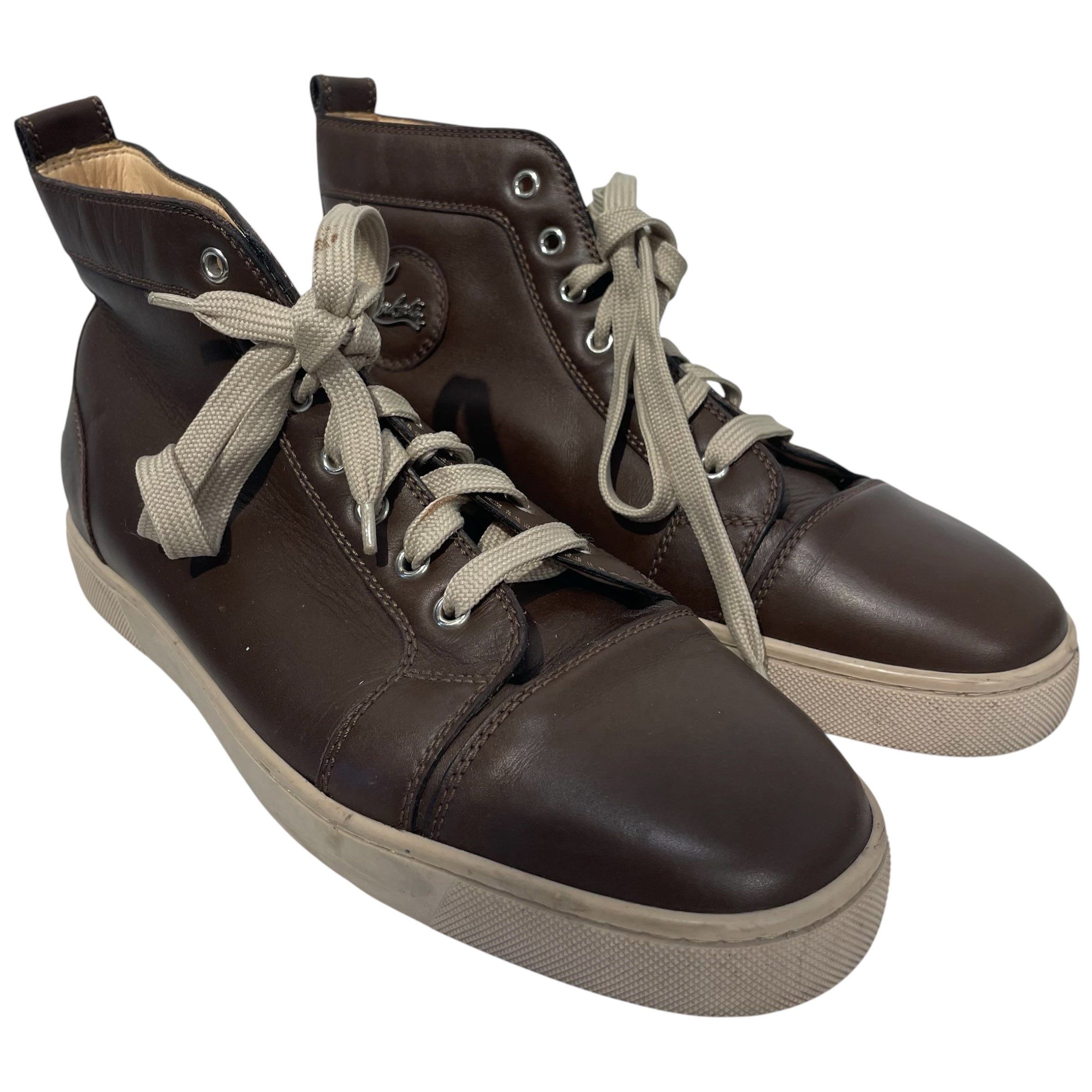 Christian Louboutin/Hi-Sneakers/EU 42.5/Leather/BRW/ view 1