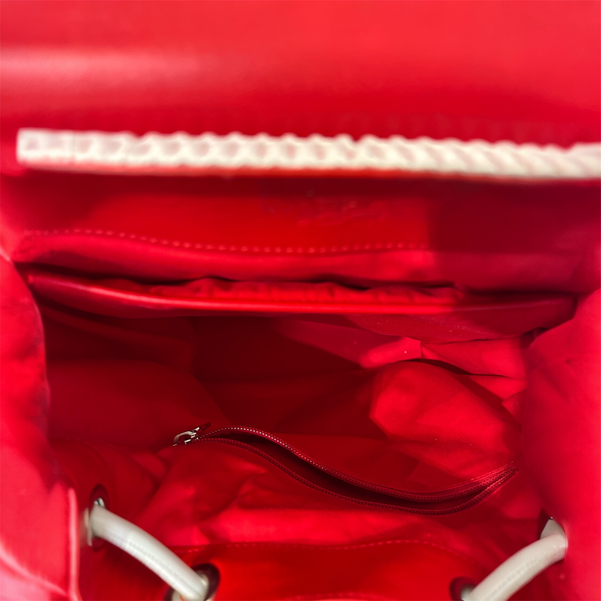 Christian Louboutin/Backpack/YEL/EXPLORAFUNK, WHITE & NEON YEL view 5
