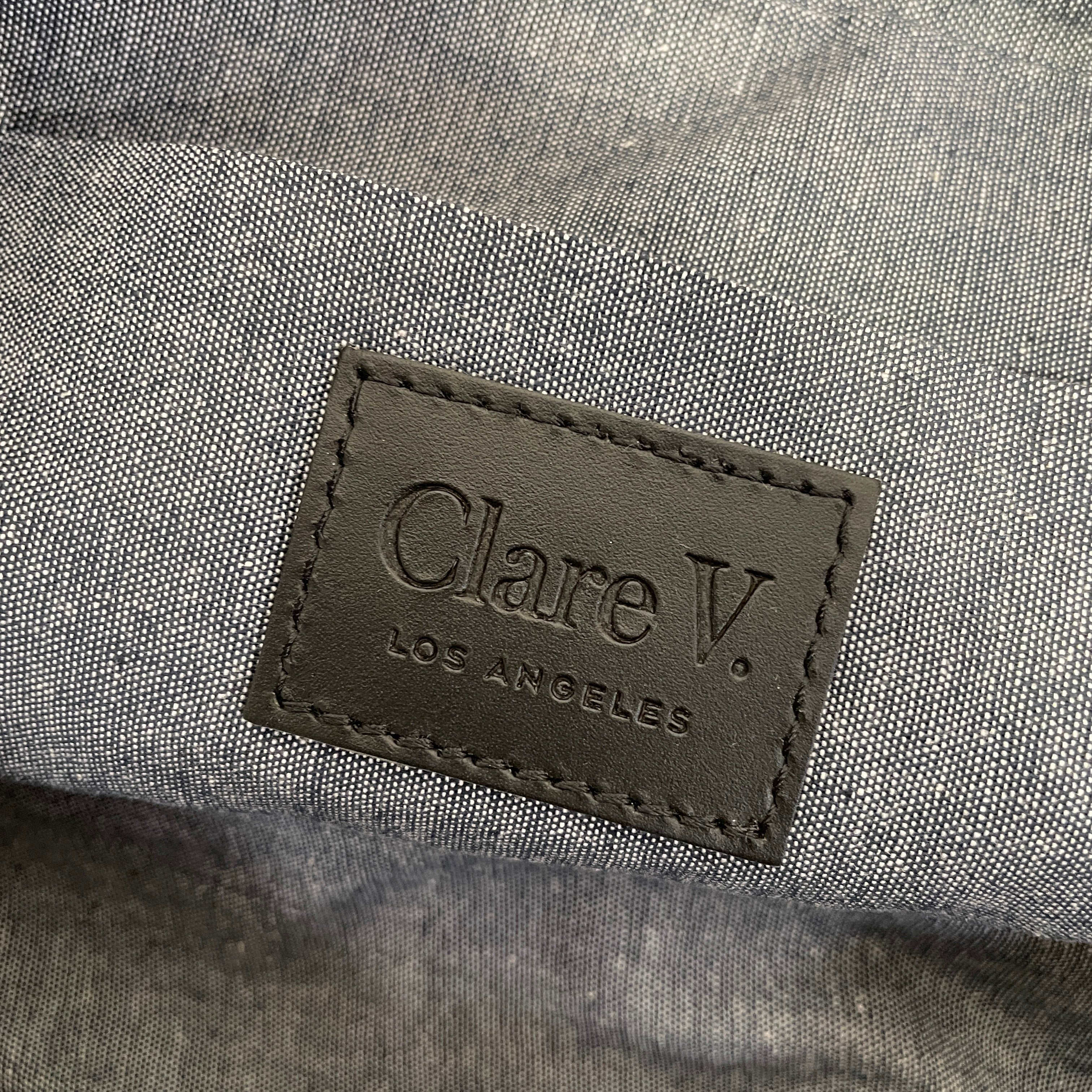 Clare V./Bag/Leather/BLK/moyen messenger view 3