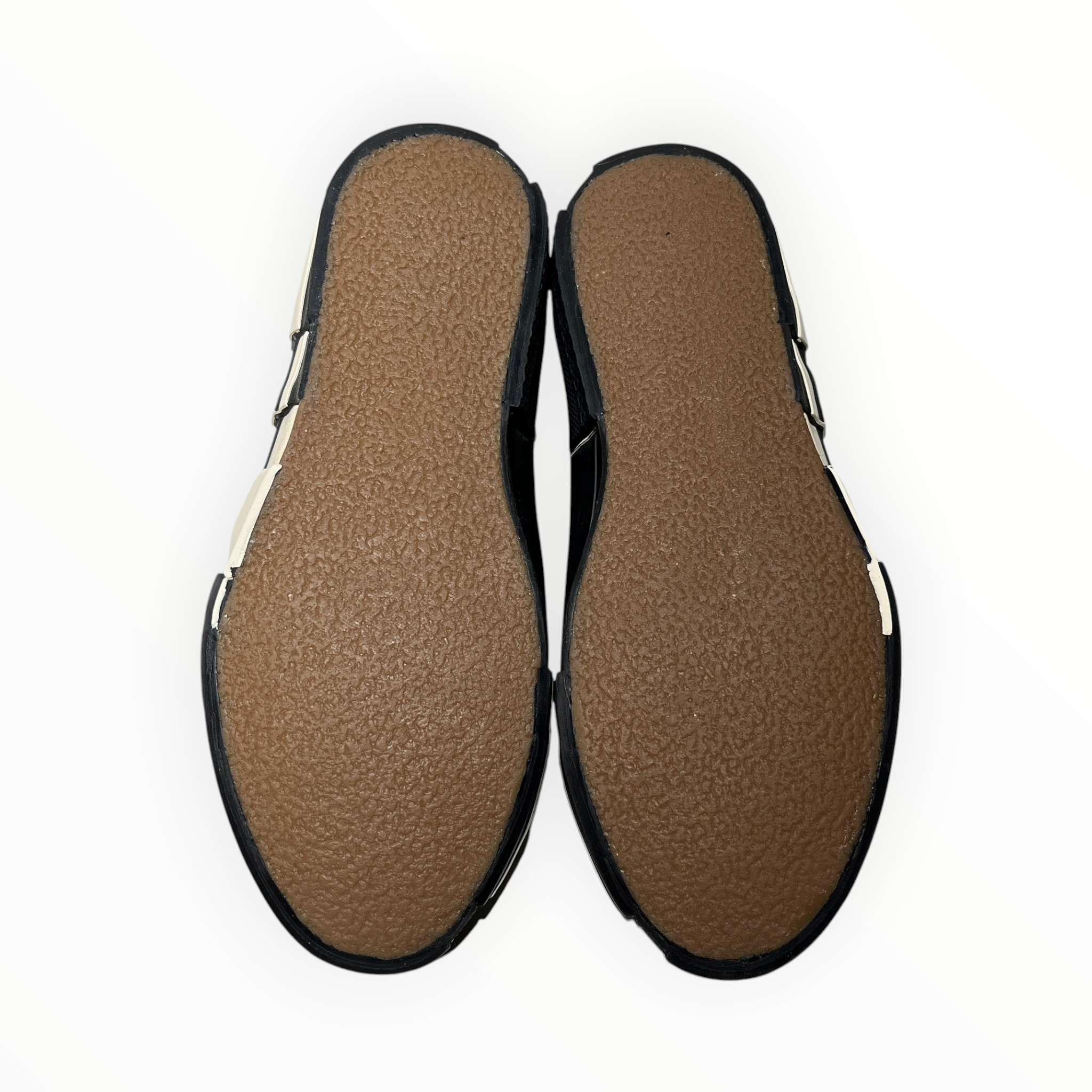 yohji yamamoto POUR HOMME/VESSEL/Hi-Sneakers/EU 39/Cotton/BLK/NWT/Raw edge/zipper back view 4