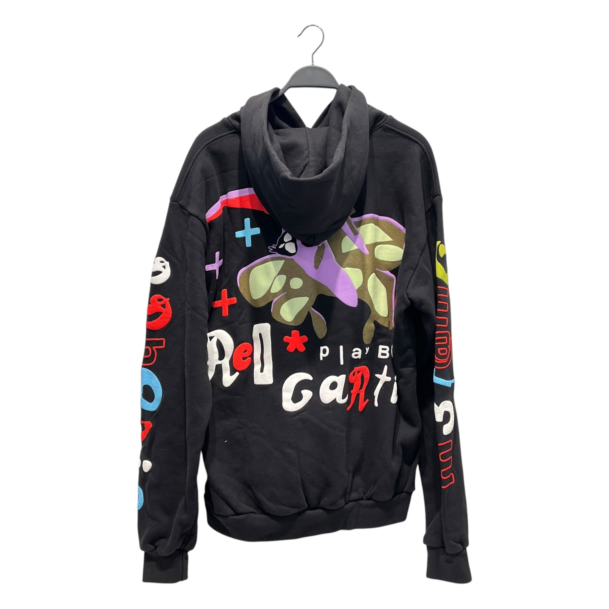 PBC X CPFM UNRELEASED/Hoodie/L/Cotton/BLK/WLR TOUR GREEN BUNNY view 2