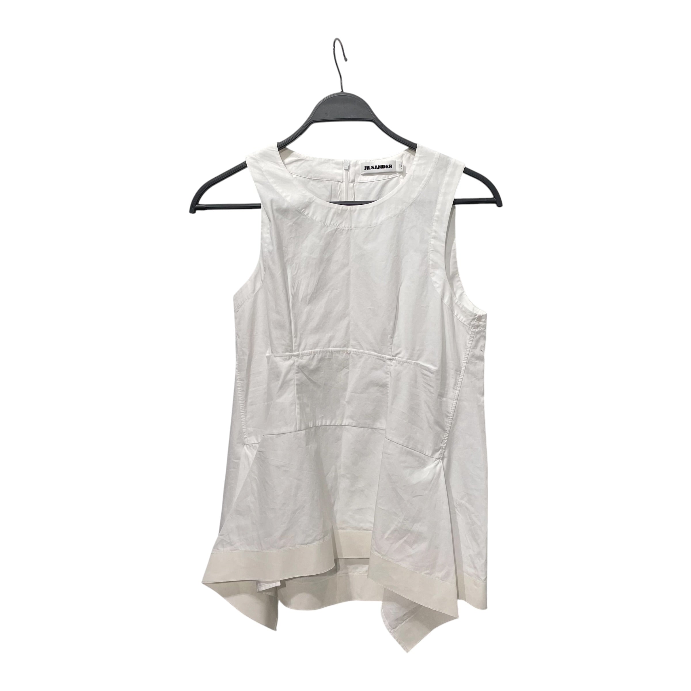 JIL SANDER/Blouse/38/Cotton/WHT/ view 1