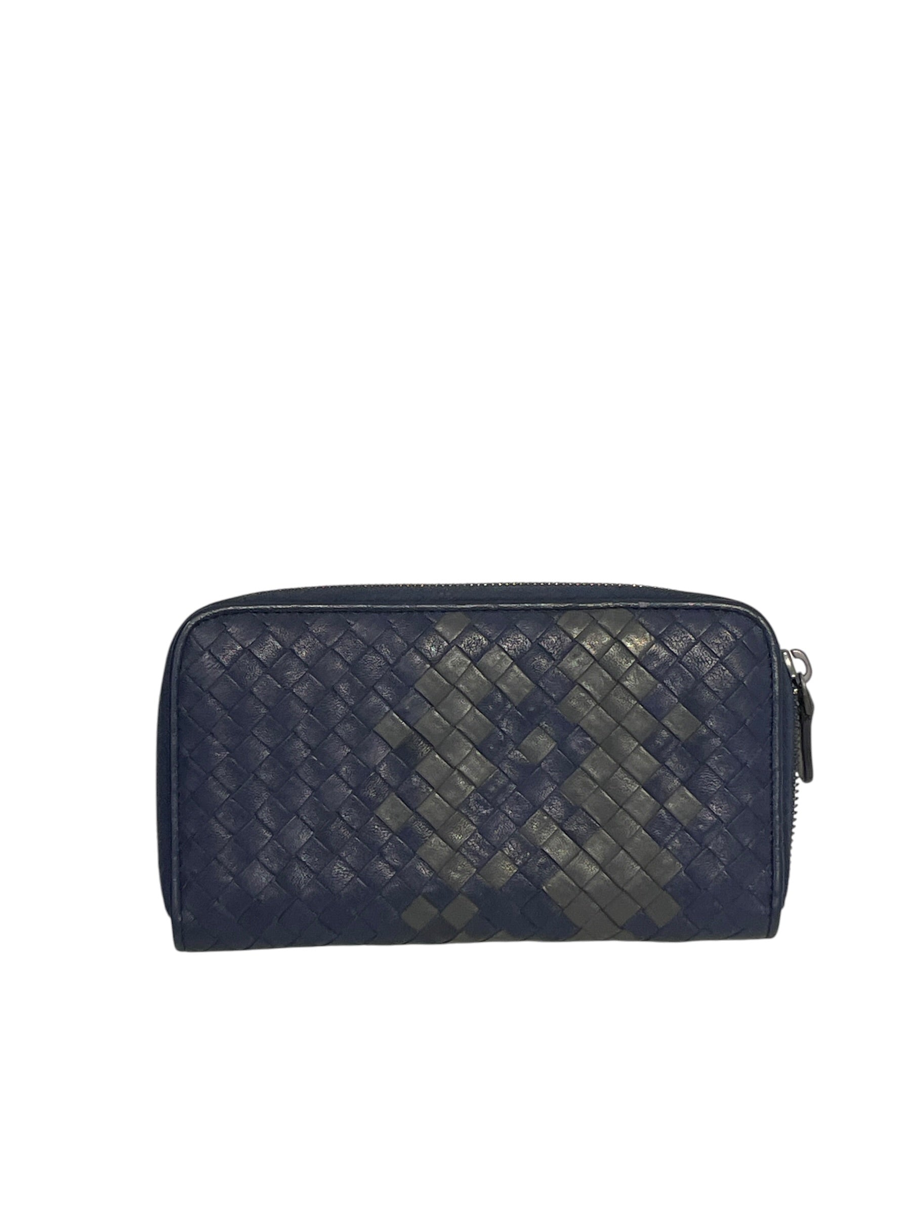 BOTTEGA VENETA/Long Wallet/Leather/NVY/L's/CK8B264 view 2