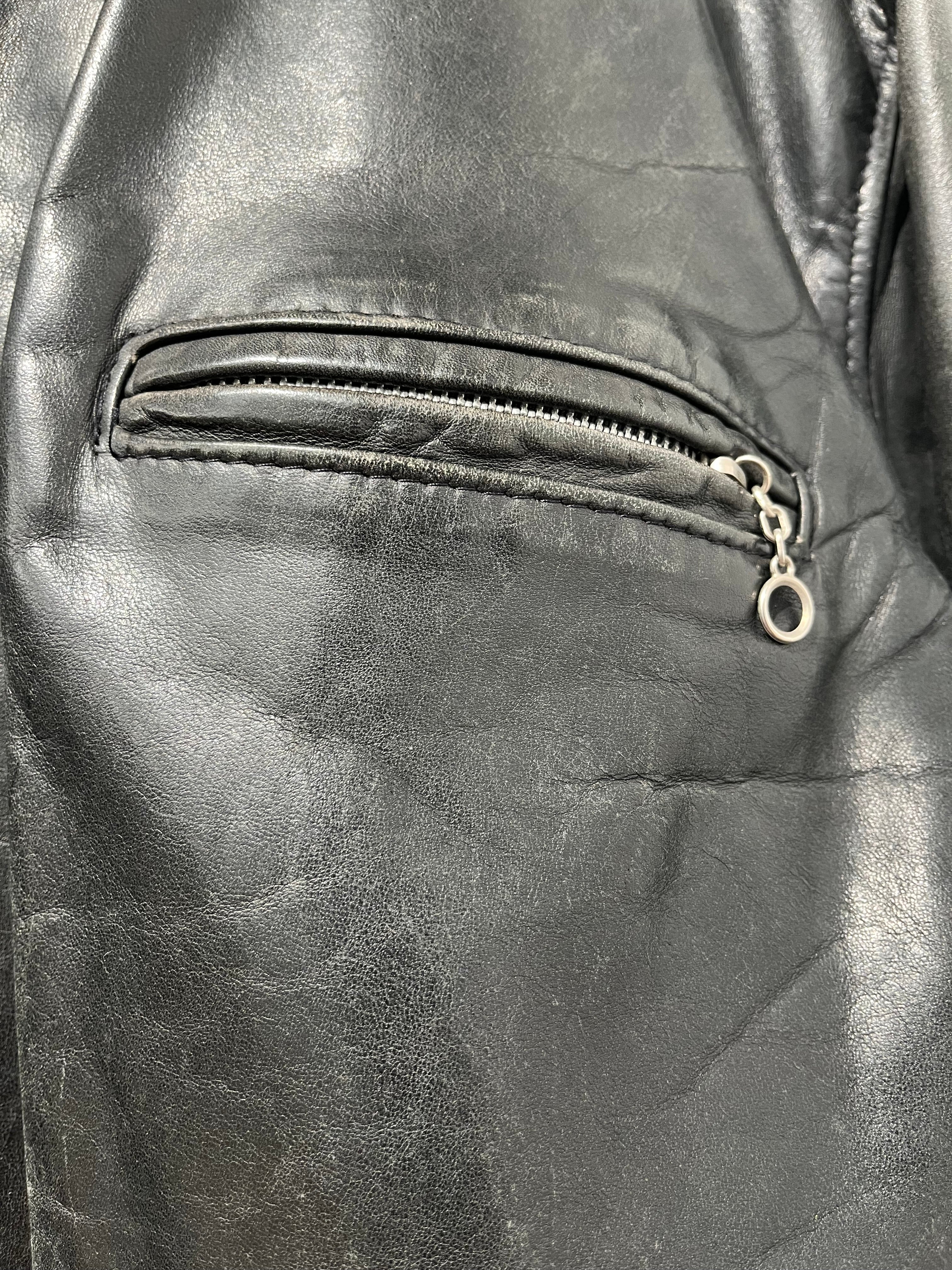 Schott/Vintage/Leather Jkt/46/Leather/BLK/REMOVABLE FUR LINNING view 9