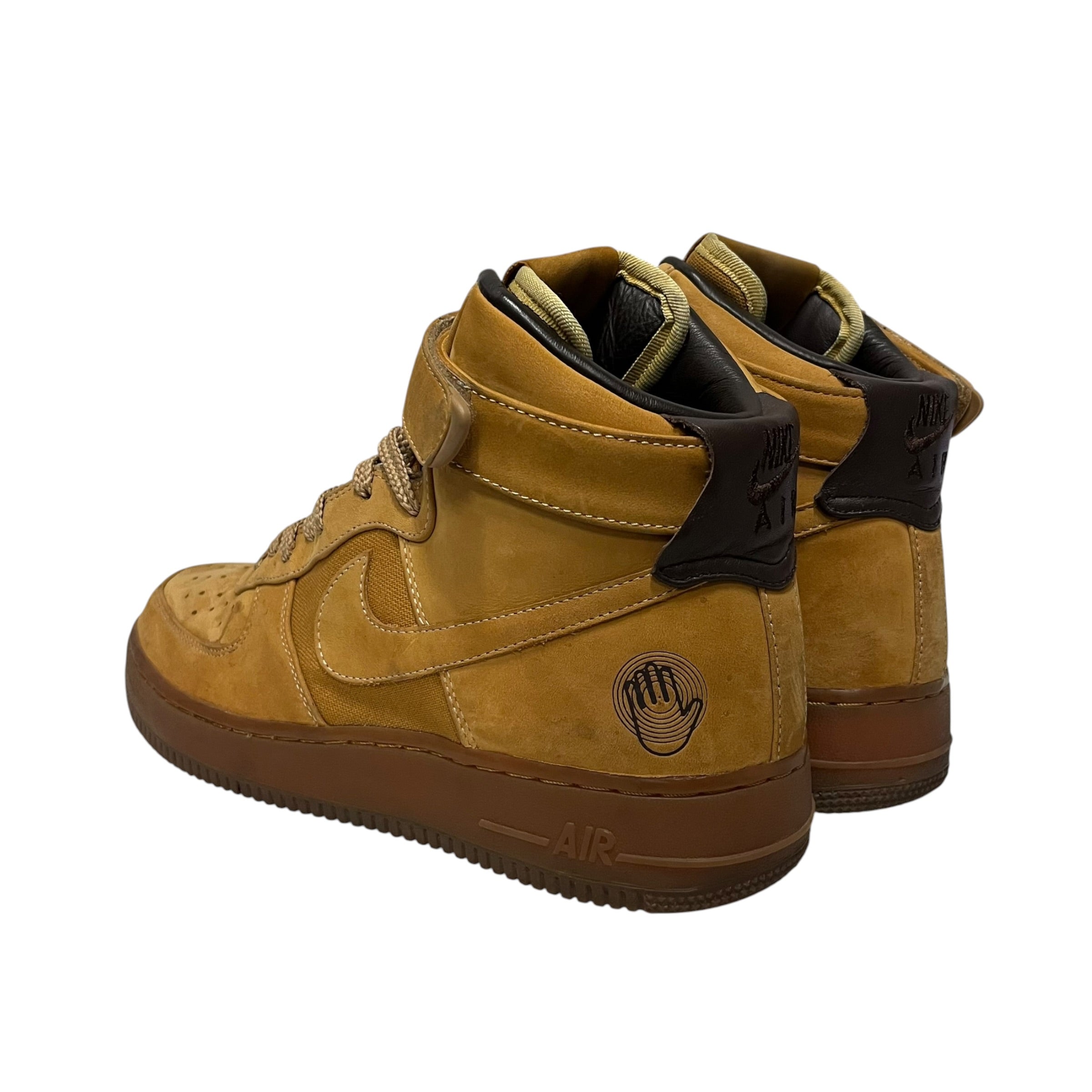 NIKE/Hi-Sneakers/US 9/BEG/bobbito af1 view 2