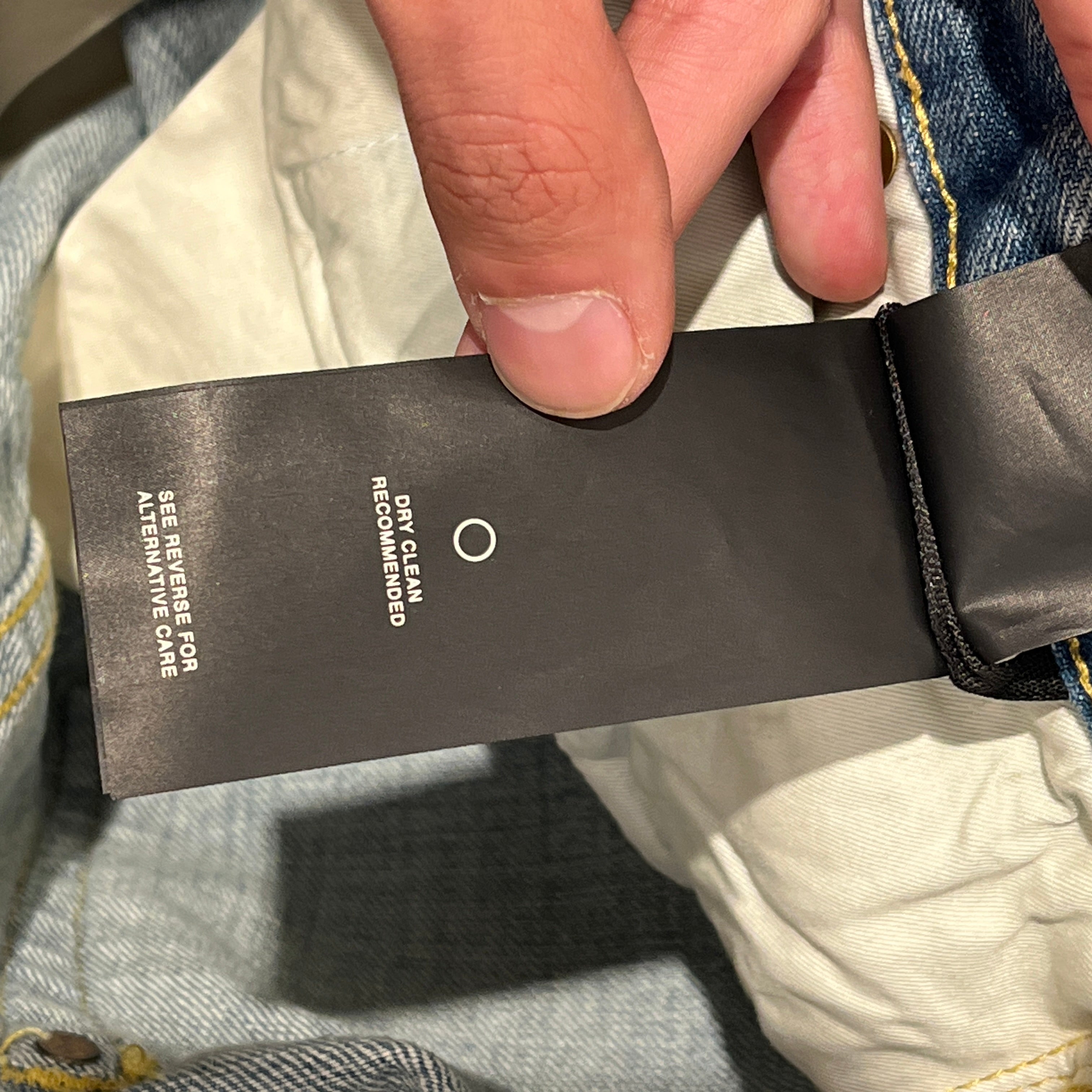 FEAR OF GOD/Straight Pants/29/Denim/BLU/SLIM DOUBLEKNEE BELTED LIGHT view 7
