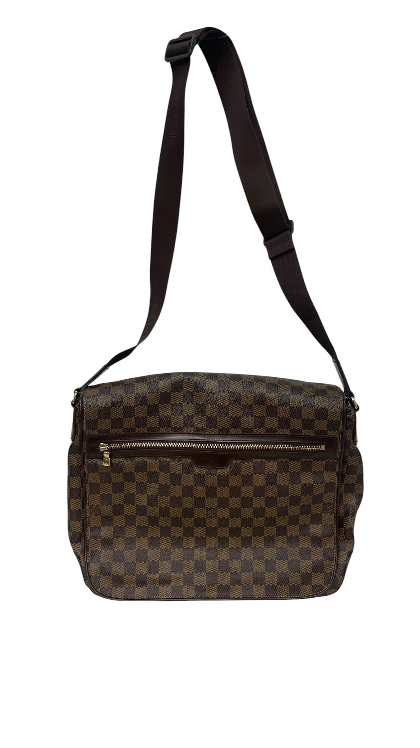 LOUIS VUITTON/Cross Body Bag/Monogram/Leather/BRW/Damier Spencer Messenger view 1