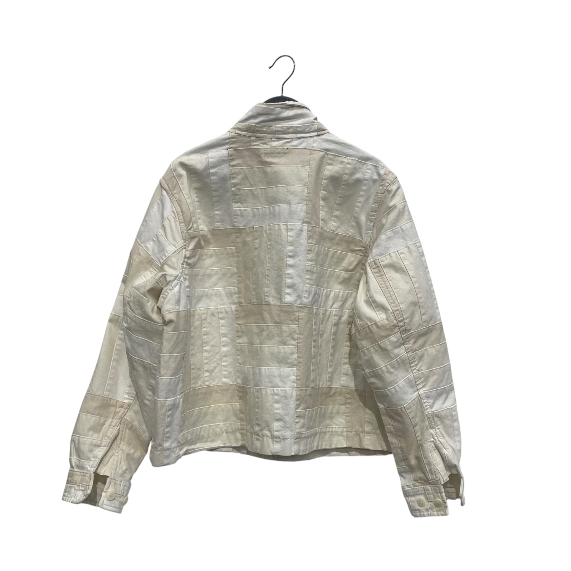 RALPH LAUREN/Denim Jkt/XS/All Over Print/Cotton/WHT/PATCHWORK JACKET view 2