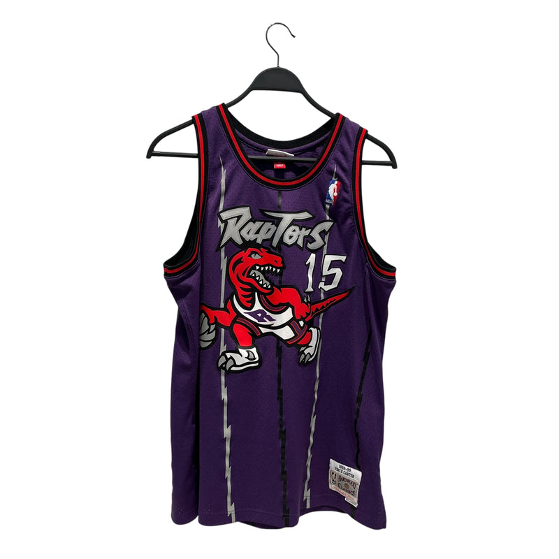 mitchell&ness/Tank Top/L/Nylon/PPL/Vince Carter 98&