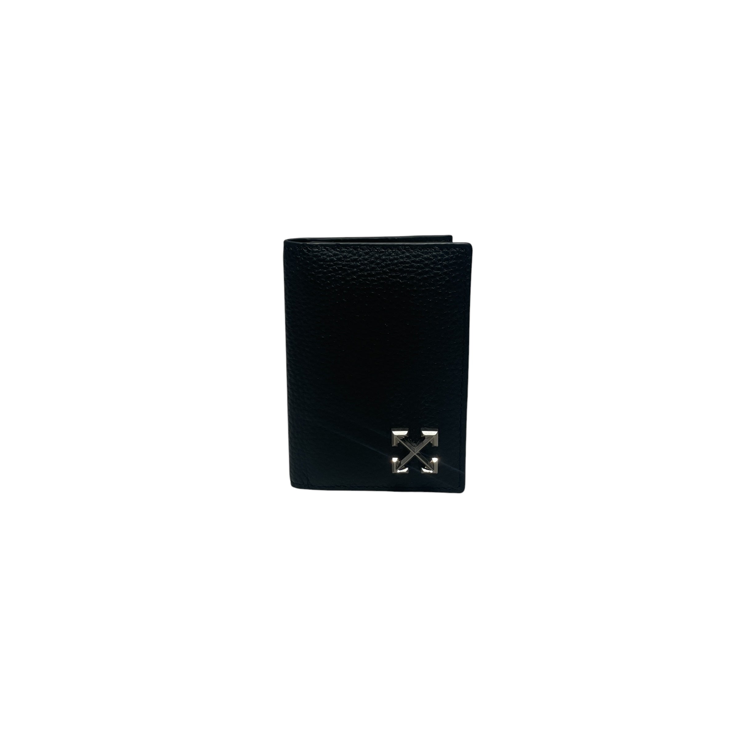OFF-WHITE/Bifold Wallet/Leather/BLK/M's/FOR CARDS view 2
