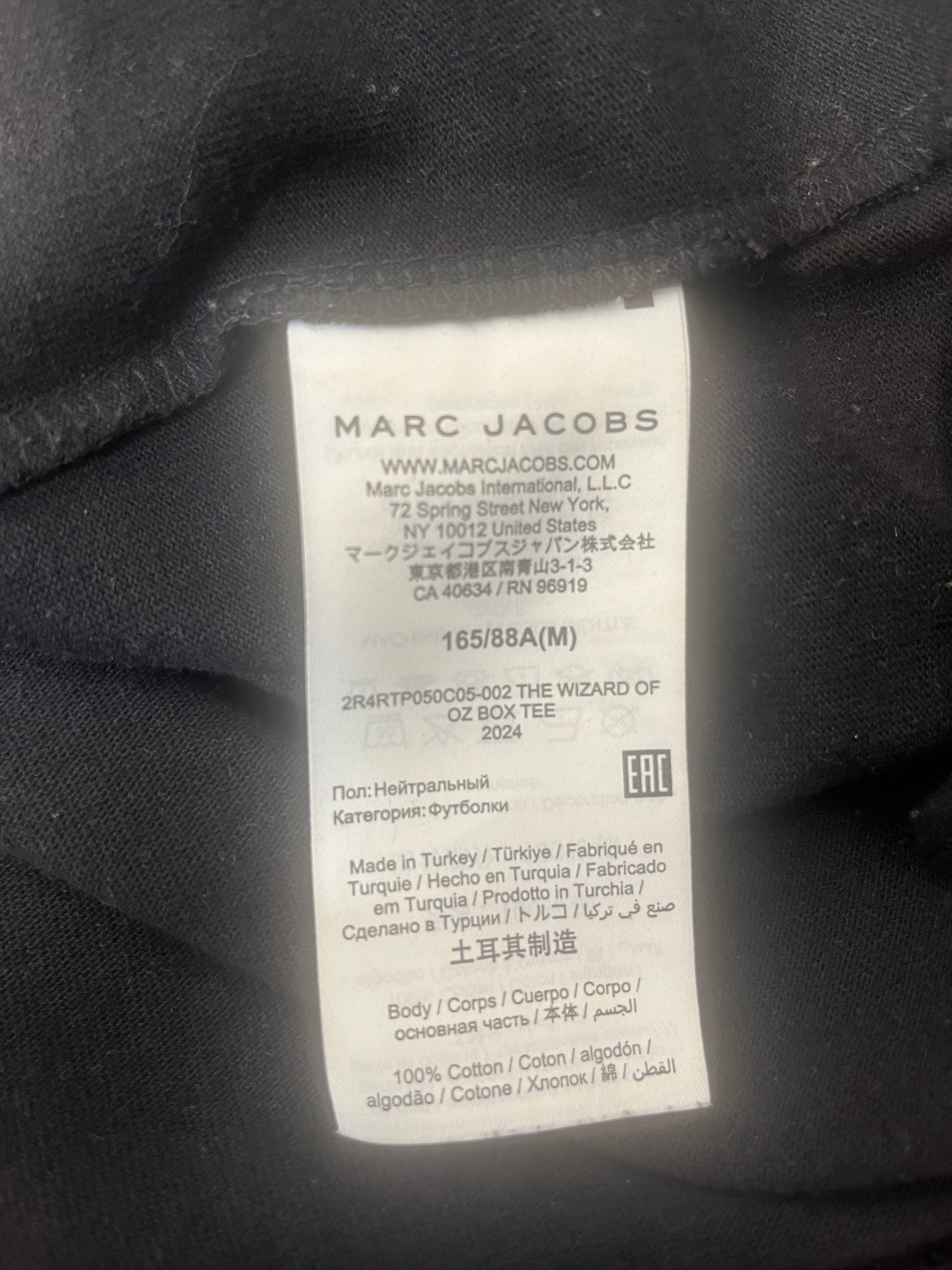 MARC JACOBS/T-Shirt/M/Cotton/BLK/Graphic/THE WIZARD OF OZ view 4