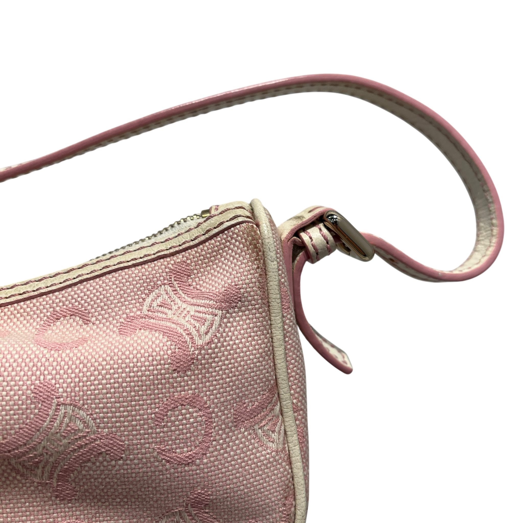 CELINE/Hand Bag/Monogram/Cotton/PNK/C MACADAM CANVAS SHOULDERBAG view 8