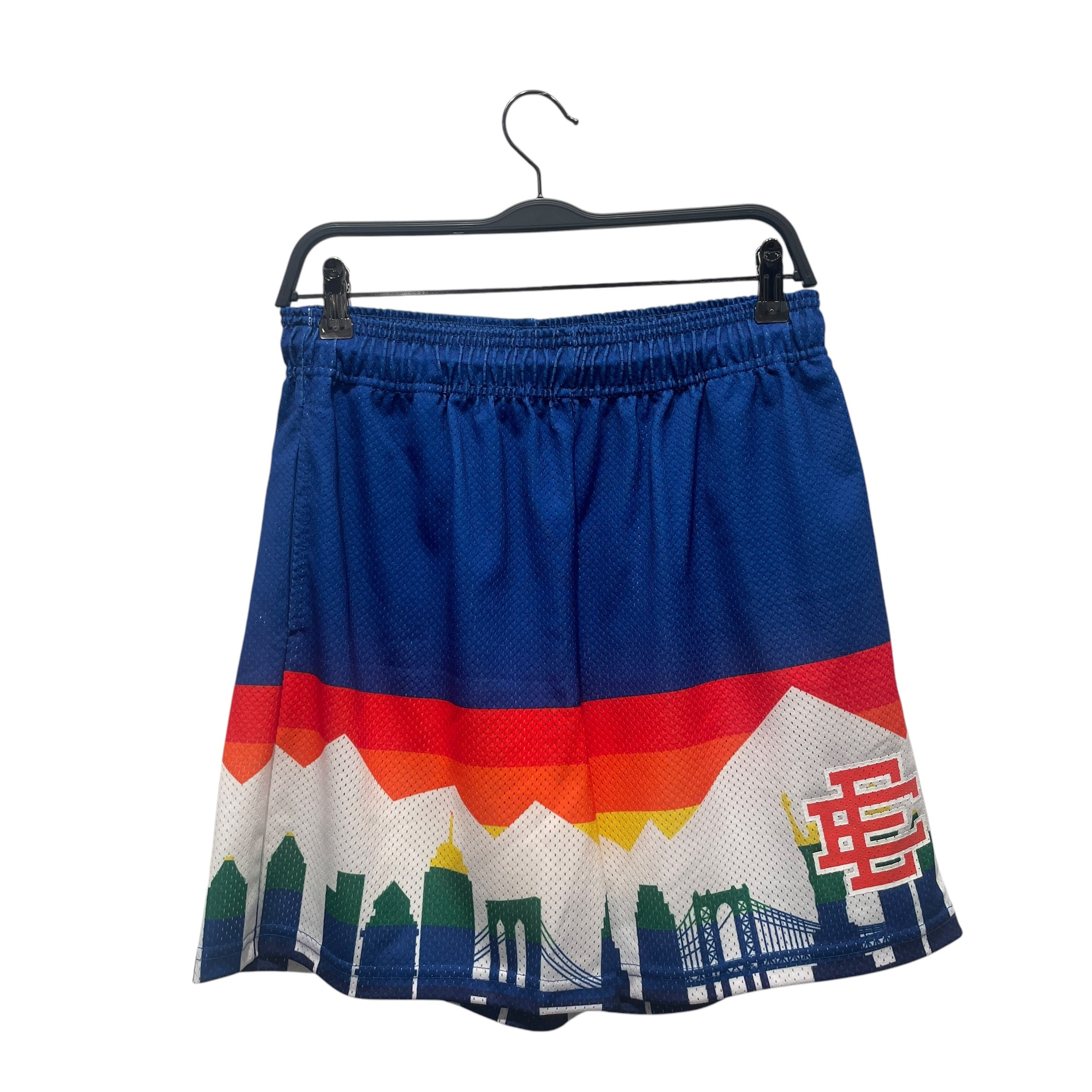 Eric Emanuel/Shorts/L/Acrylic/BLU/All Over Print/ view 1