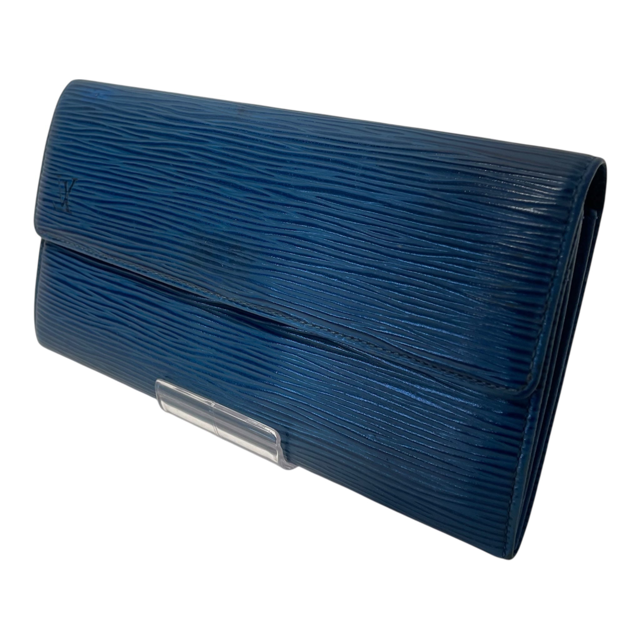LOUIS VUITTON/Long Wallet/BLU/Leather/Epi/M6359G view 1