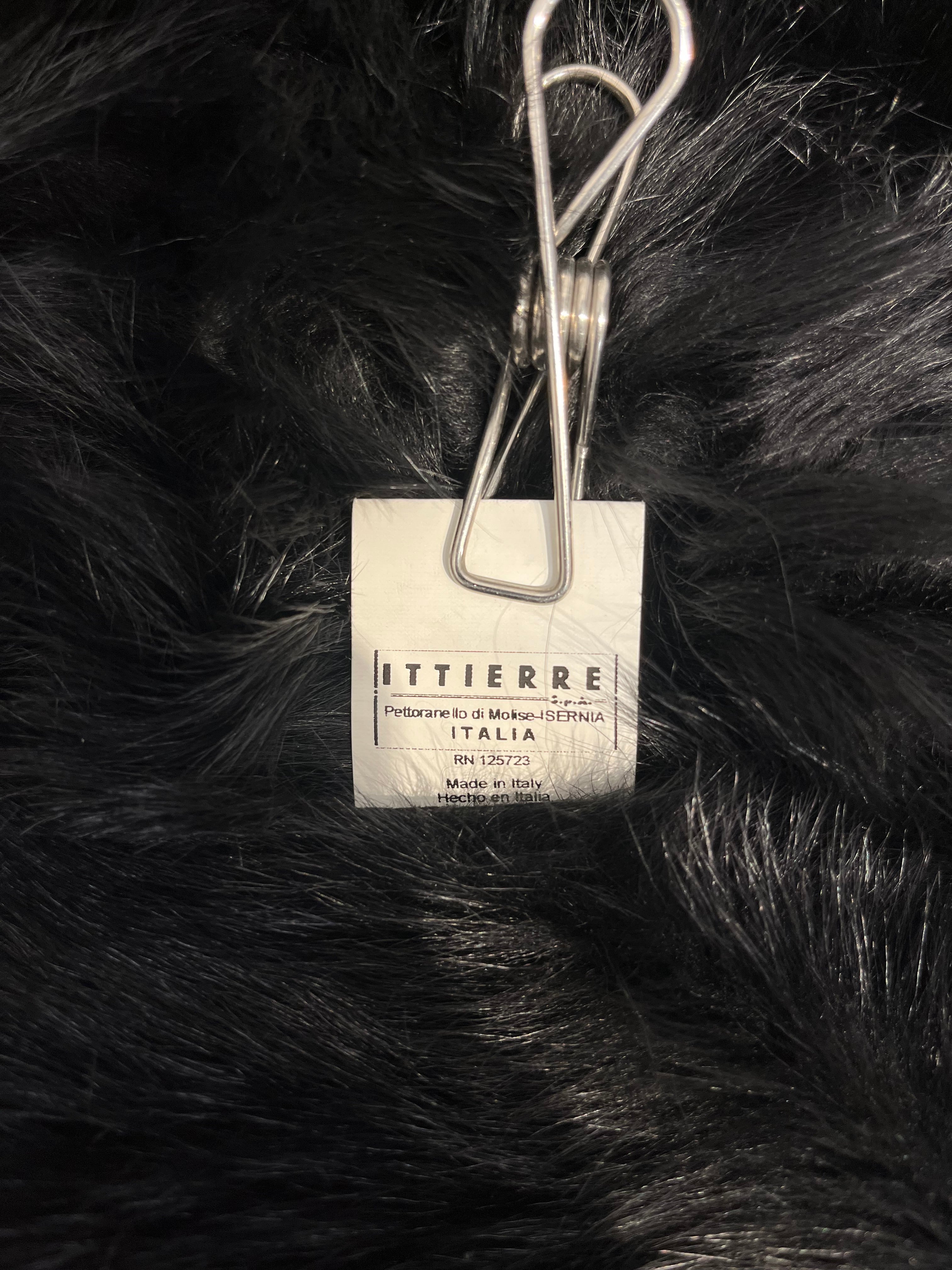 PIERRE BALMAIN/Leather Jkt/26/Leather/BLK/shearling fur gold hardware view 5