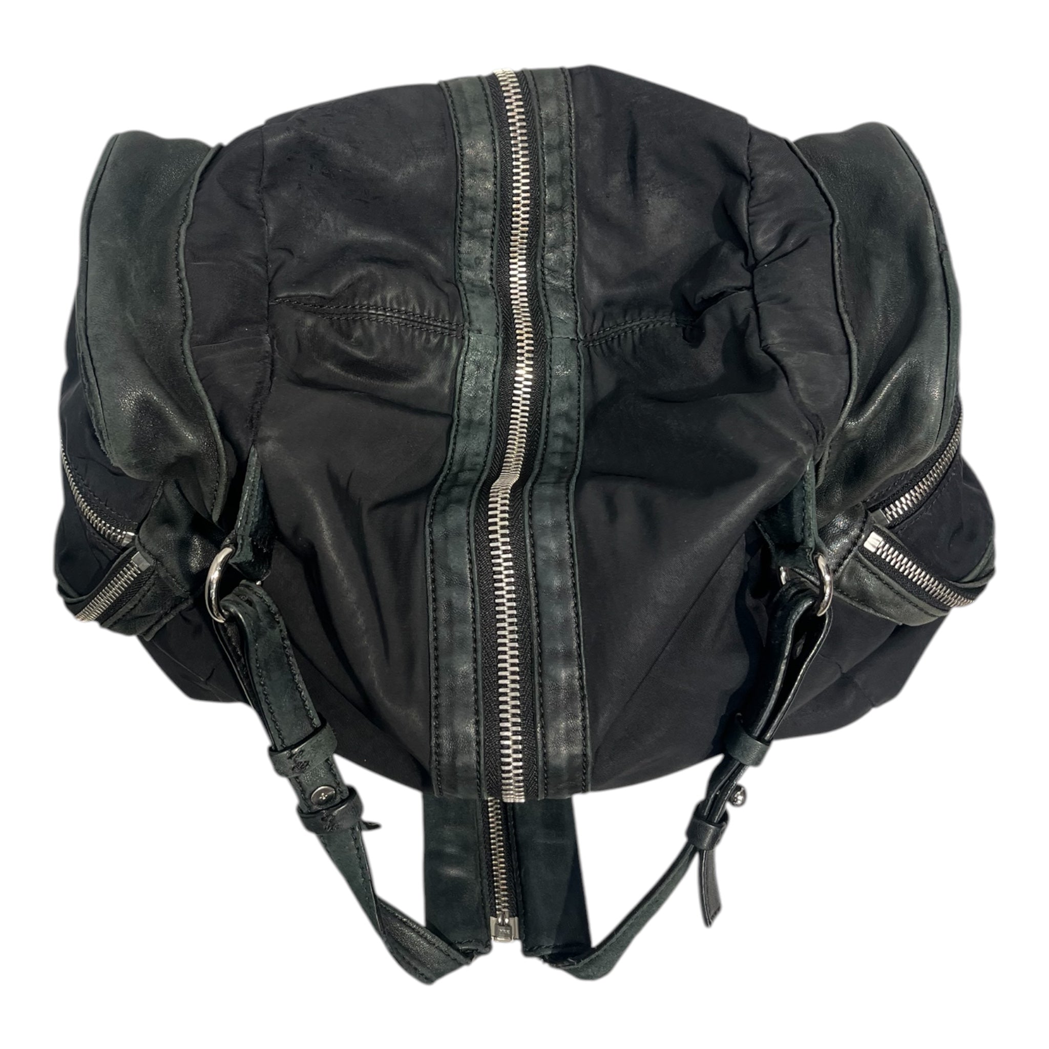 Alexander Wang/Bag/Leather/GRN/MULTI ZIP BACKPACK/SIDEBAG 2nd STREET USA Alexander Wang/Bag/Leather/GRN/MULTI ZIP BACKPACK/SIDEBAG 2nd STREET USA