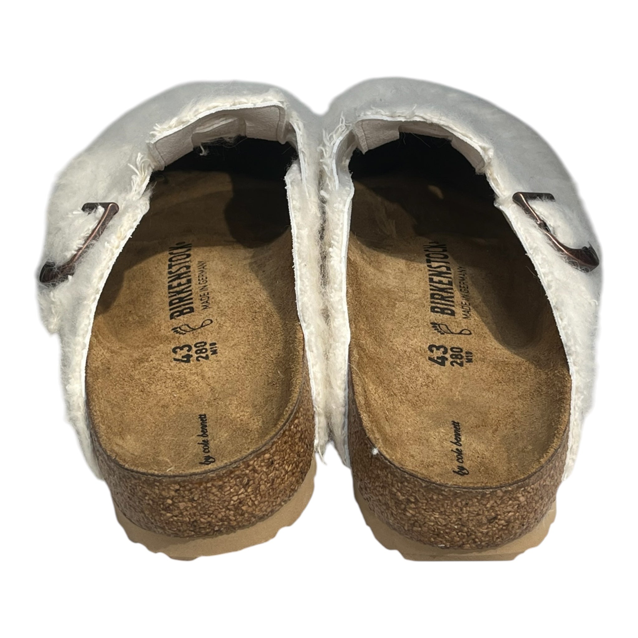 BIRKENSTOCK/Sandals/EU 43/Fur/WHT/WHITE FUR SANDALS view 5