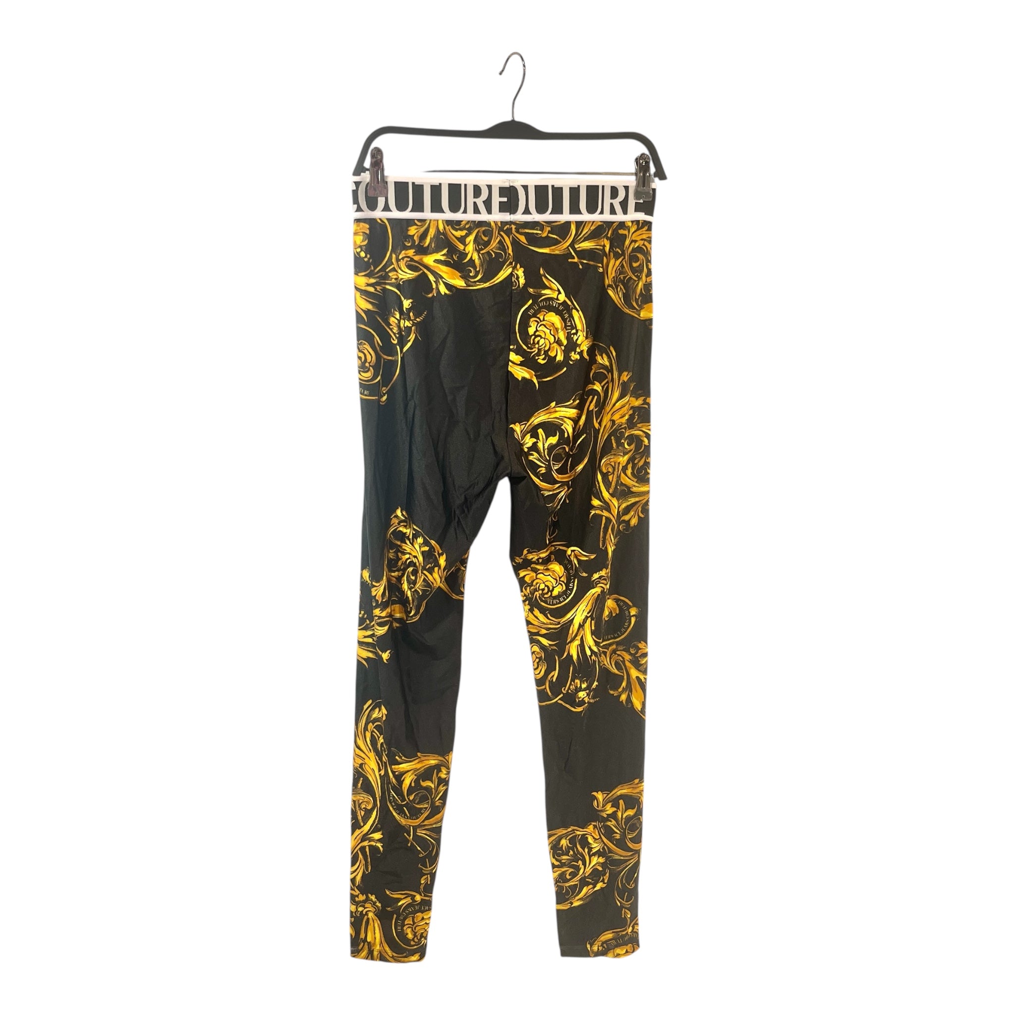 VERSACE JEANS COUTURE/Jumpsuits/10/Graphic/BLK/leggings/GOLD REGALIA BAROQUE PRINT view 2