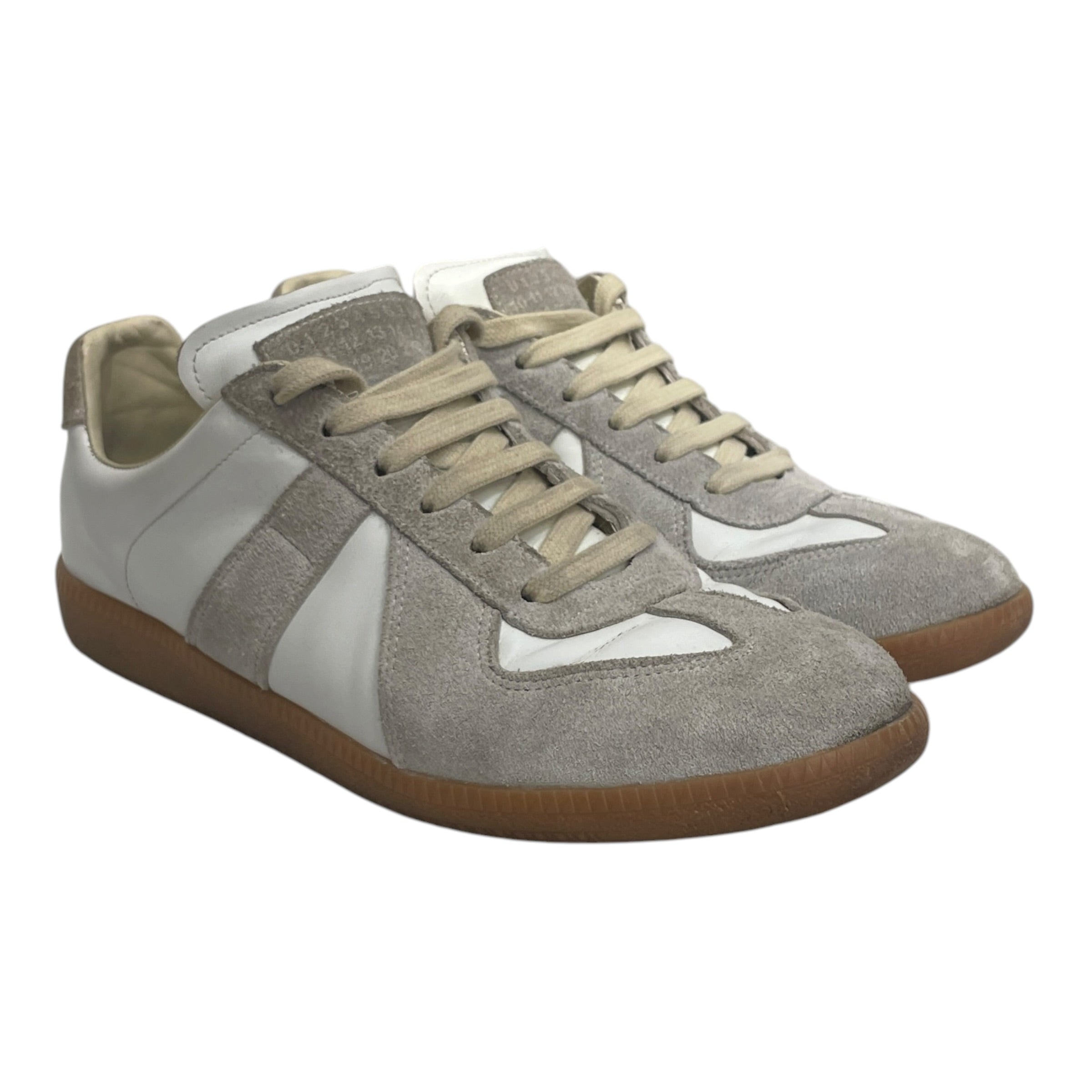 Maison Margiela/Low-Sneakers/EU 38/Leather/WHT/CLASSIC GAT view 1