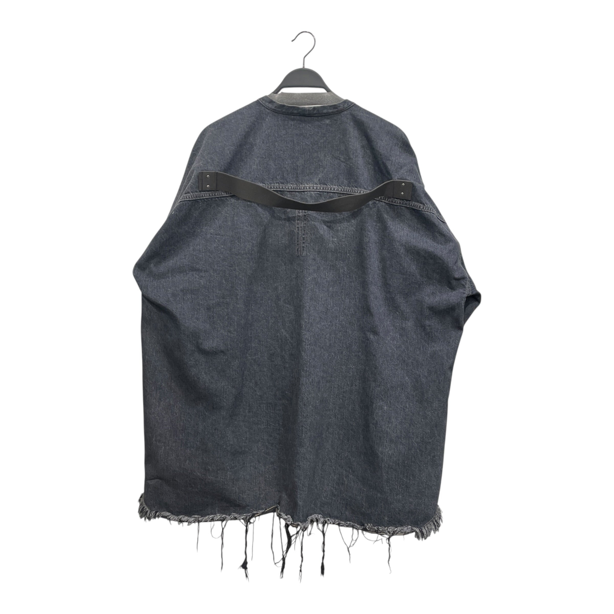 RICK OWENS DRKSHDW/Denim Jkt/XXL/Cotton/GRY/LIDO LARRY CARDIGAN JACKET view 2
