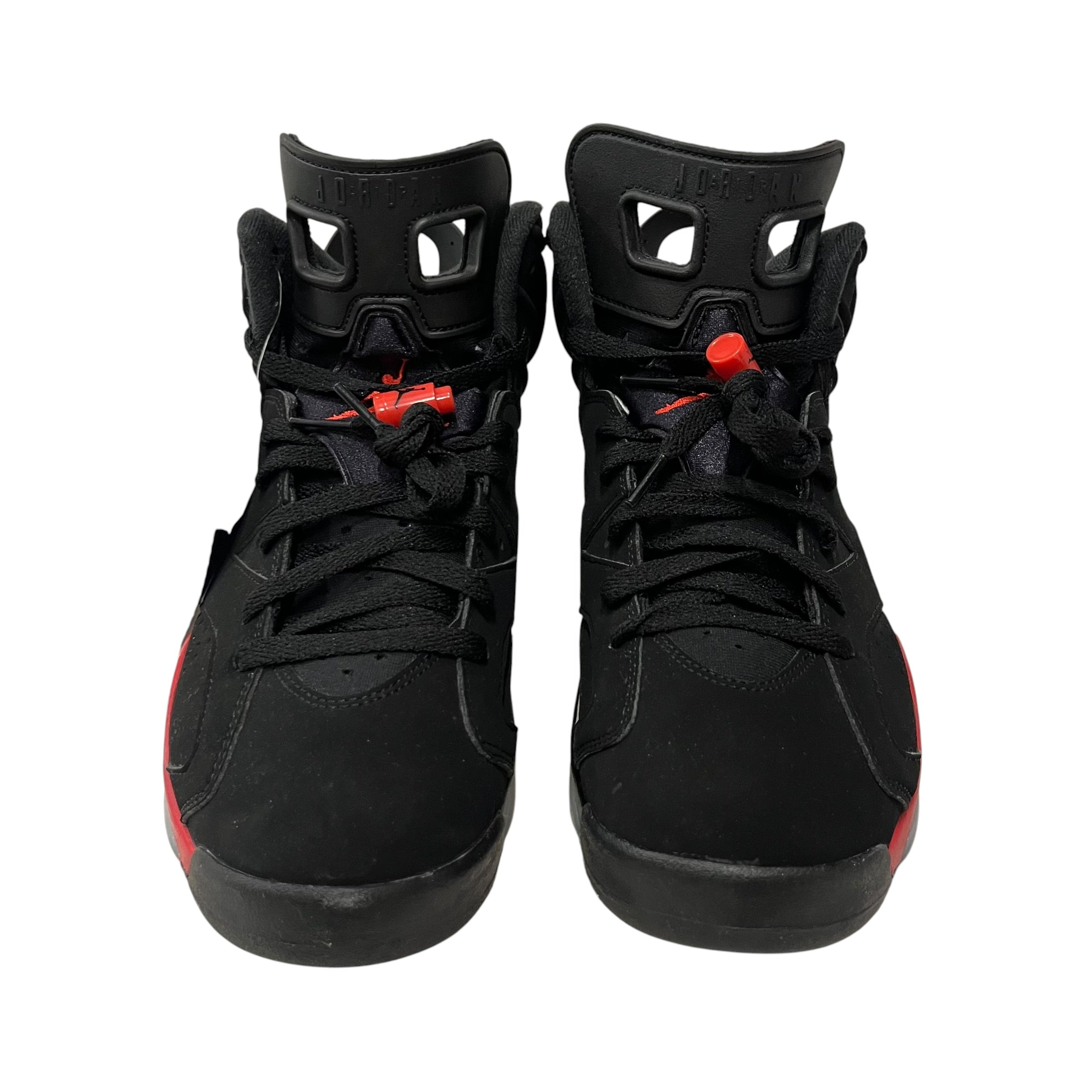 JORDAN BRAND/Hi-Sneakers/US 9.5/Suede/BLK/6 retro reverse view 6