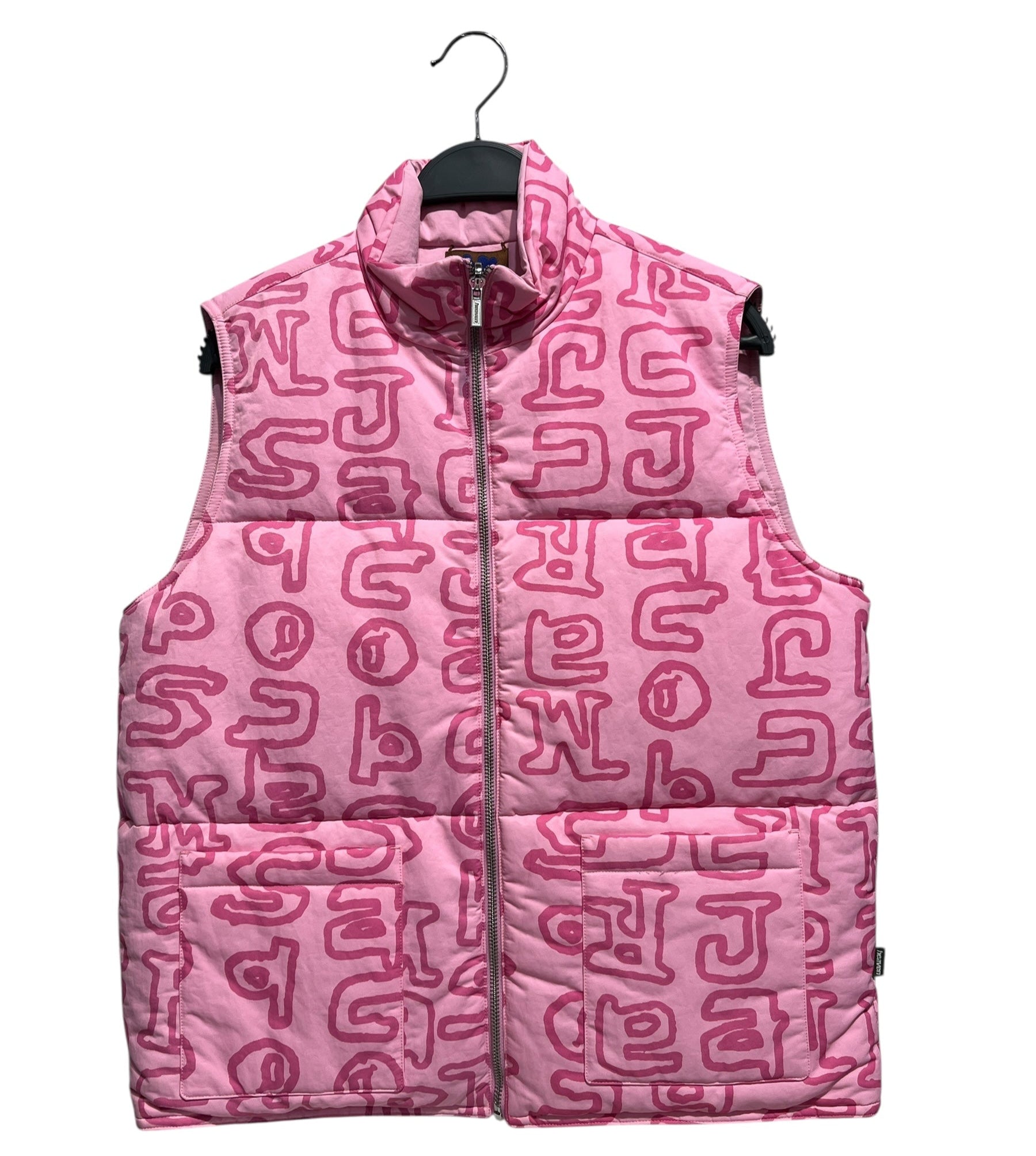 Heaven By Marc Jacobs/Vest/S/Monogram/Nylon/PNK/PUFFER VEST view 1
