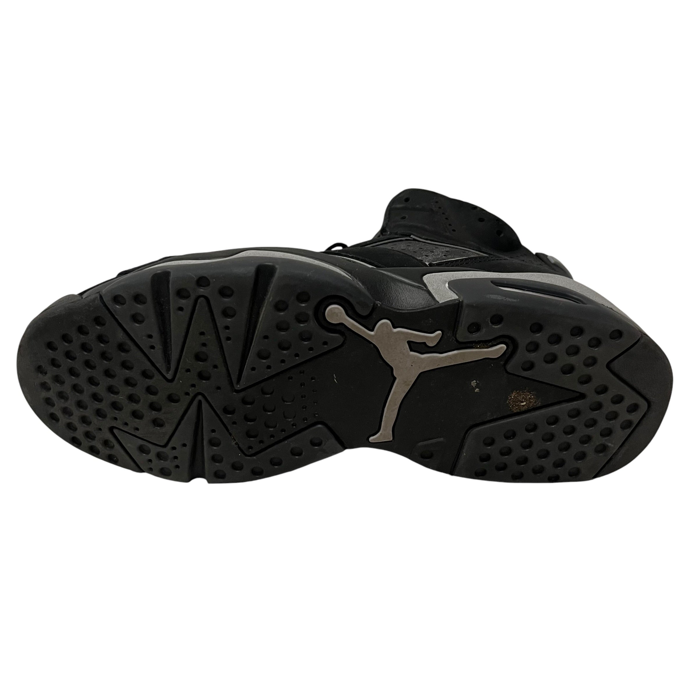 JORDAN BRAND/Hi-Sneakers/US 9.5/Suede/BLK/cap n gown 6 view 5