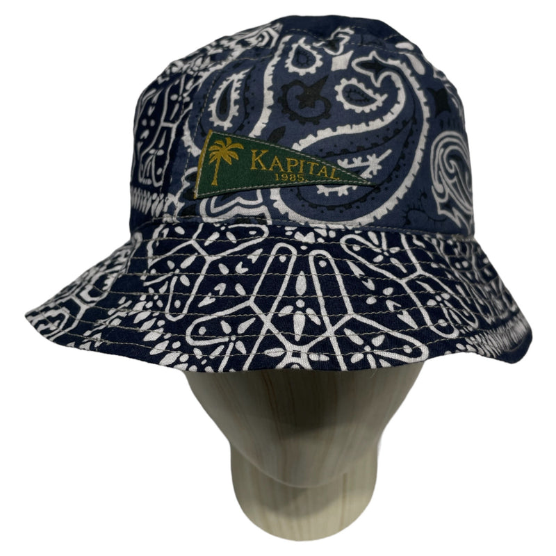 KAPITAL/Bucket Hat/Paisley/Cotton/NVY/Bandana Bucket Hat