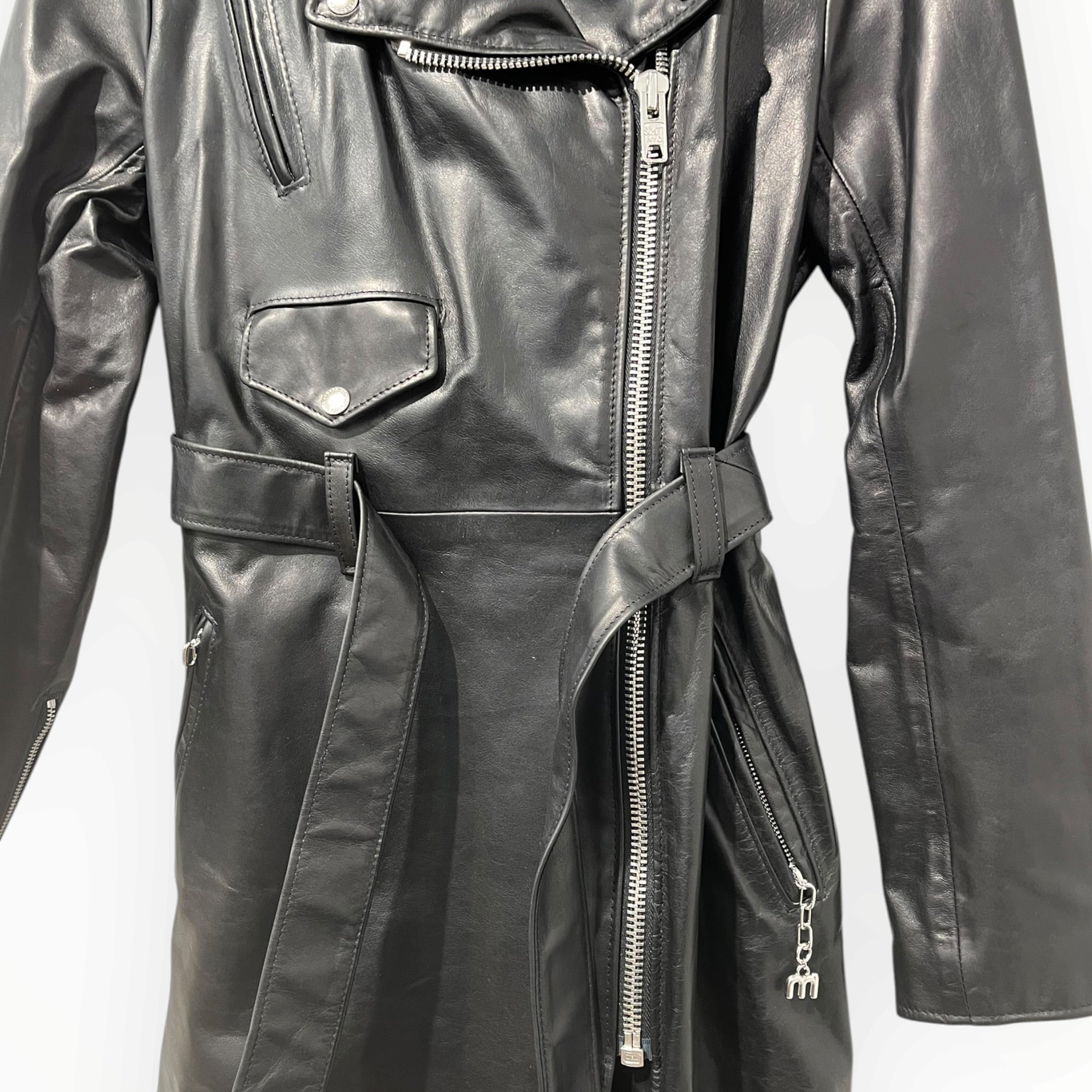 Schott/MARC JACOBS/Coat/S/Leather/BLK/PERFECTO/ RIDERS JACKET view 3