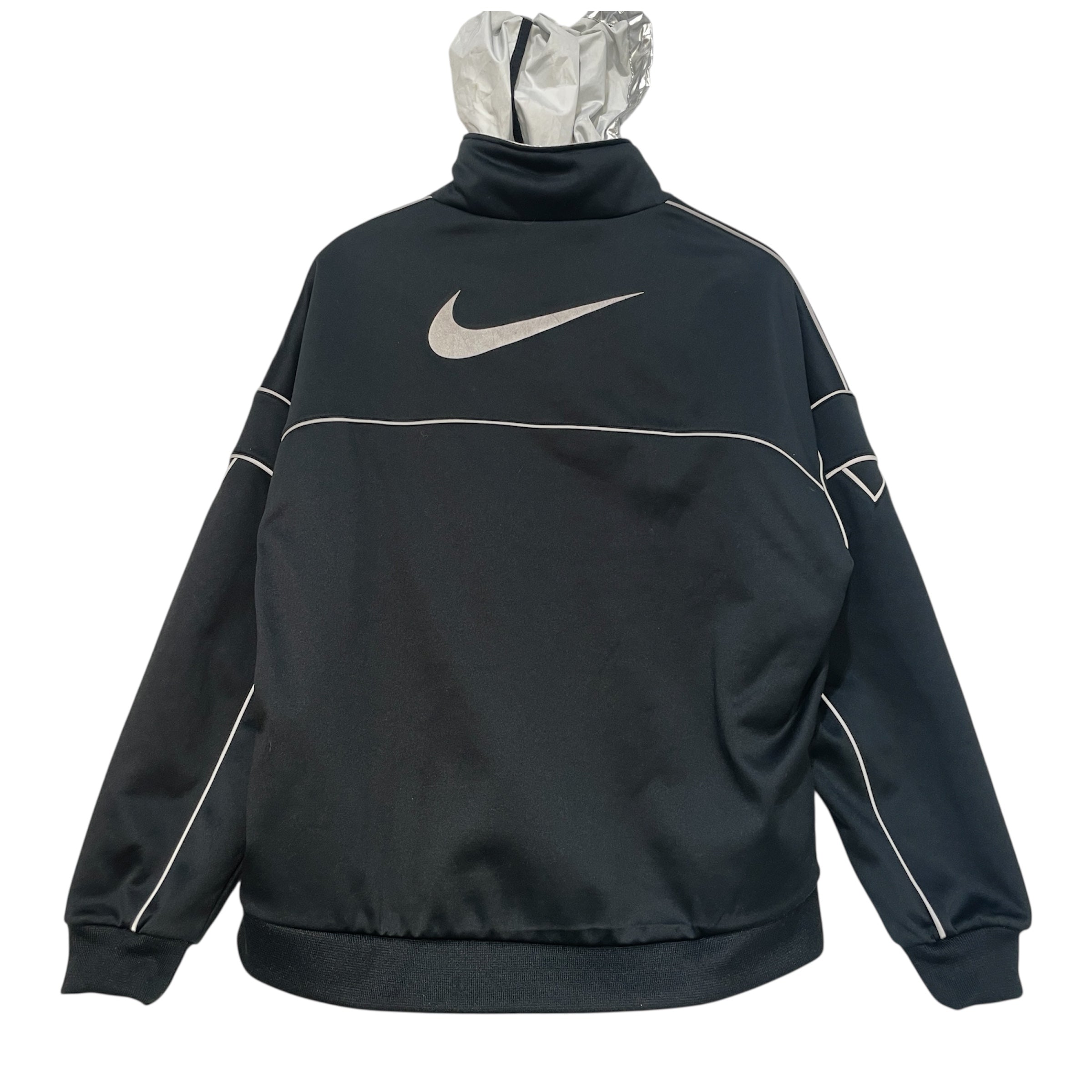 NIKE/AMBUSH/Zip Up Hoodie/M/Nylon/BLK/Reversable Zip up hoodie view 2