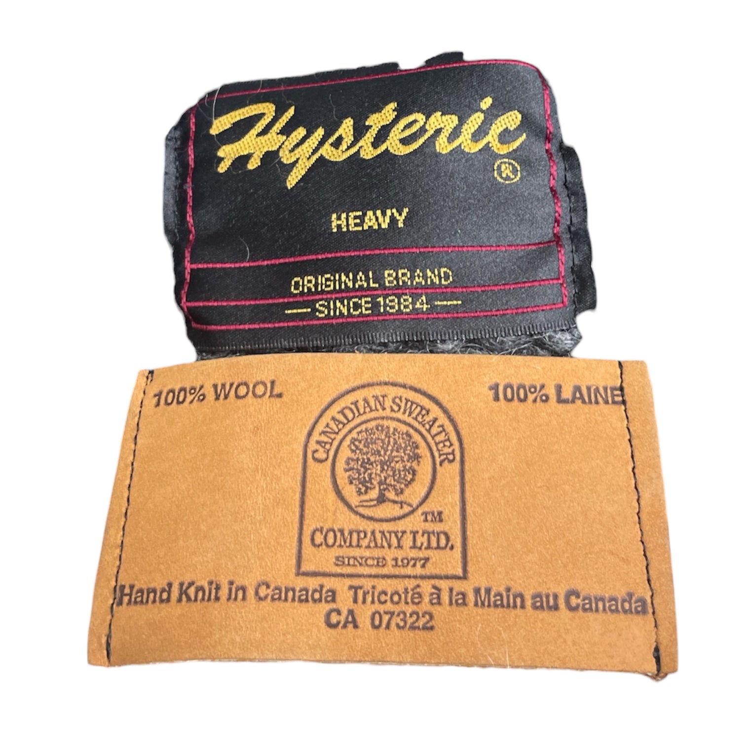 HYSTERIC/Heavy Sweater/FREE/Graphic/Wool/GRY/CANADIAN SWEATER CARDIGAN view 3