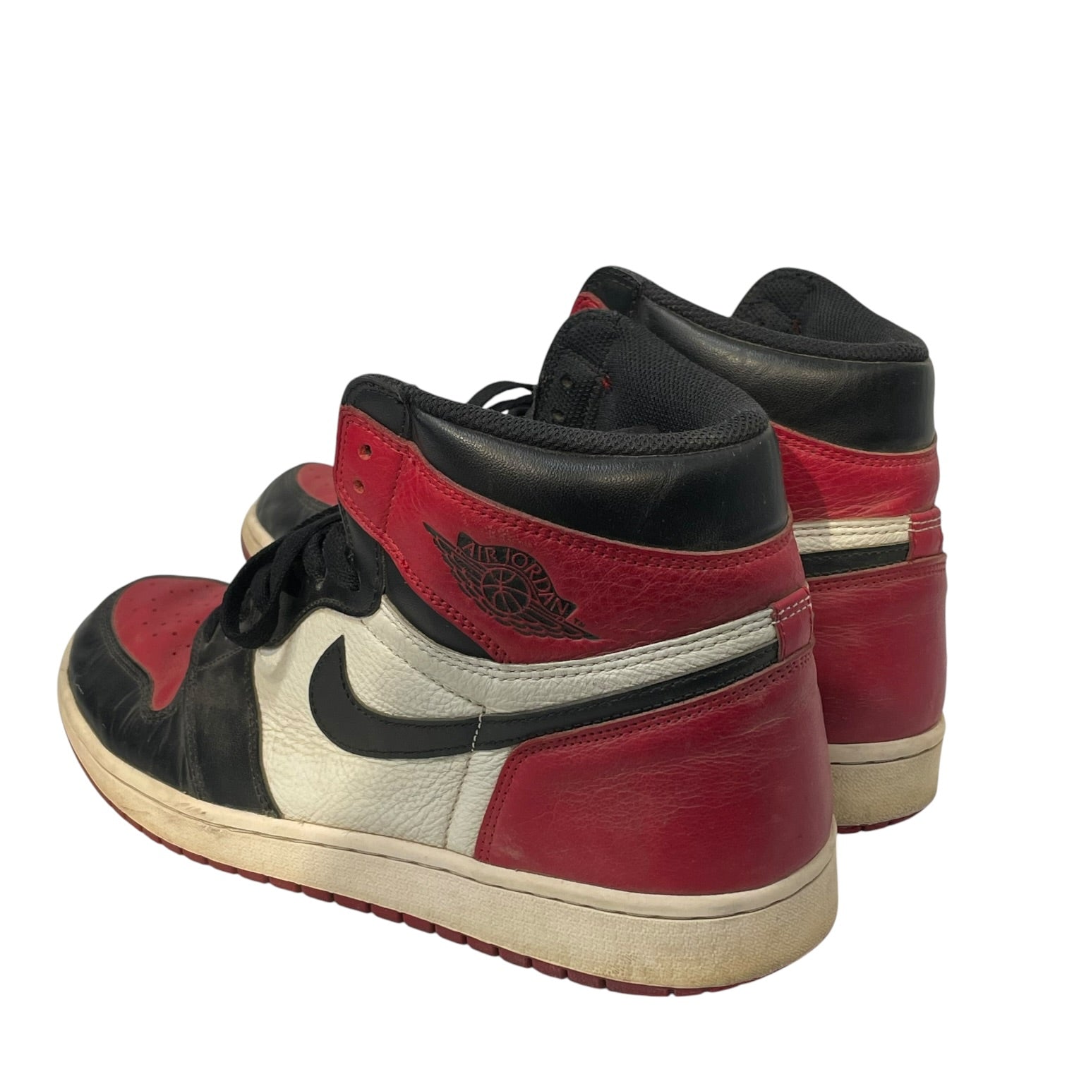 NIKE/AIR JORDAN 1 RETRO HIGH OG/Hi-Sneakers/US 13/Border/Leather/RED/555088-610 view 2