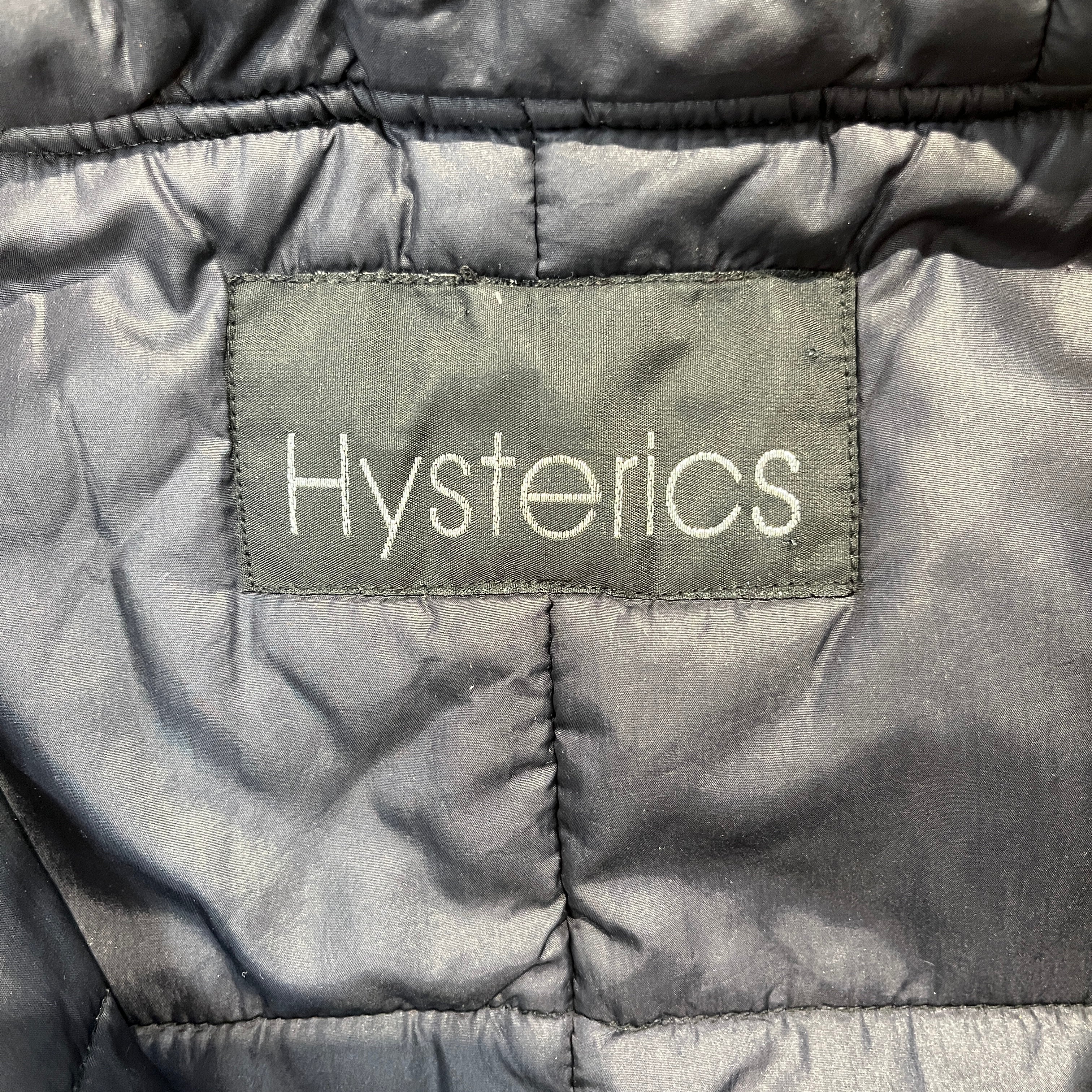Hysterics/Puffer Jkt/BLK/LONG view 3