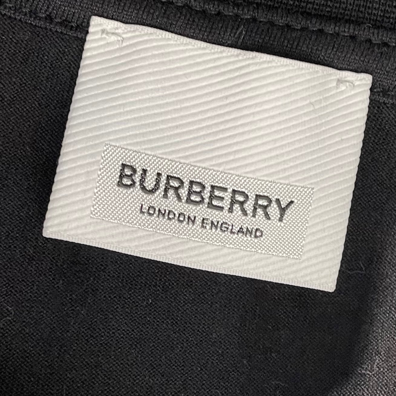 BURBERRY LONDON/T-Shirt/S/Cotton/BLK/ view 3