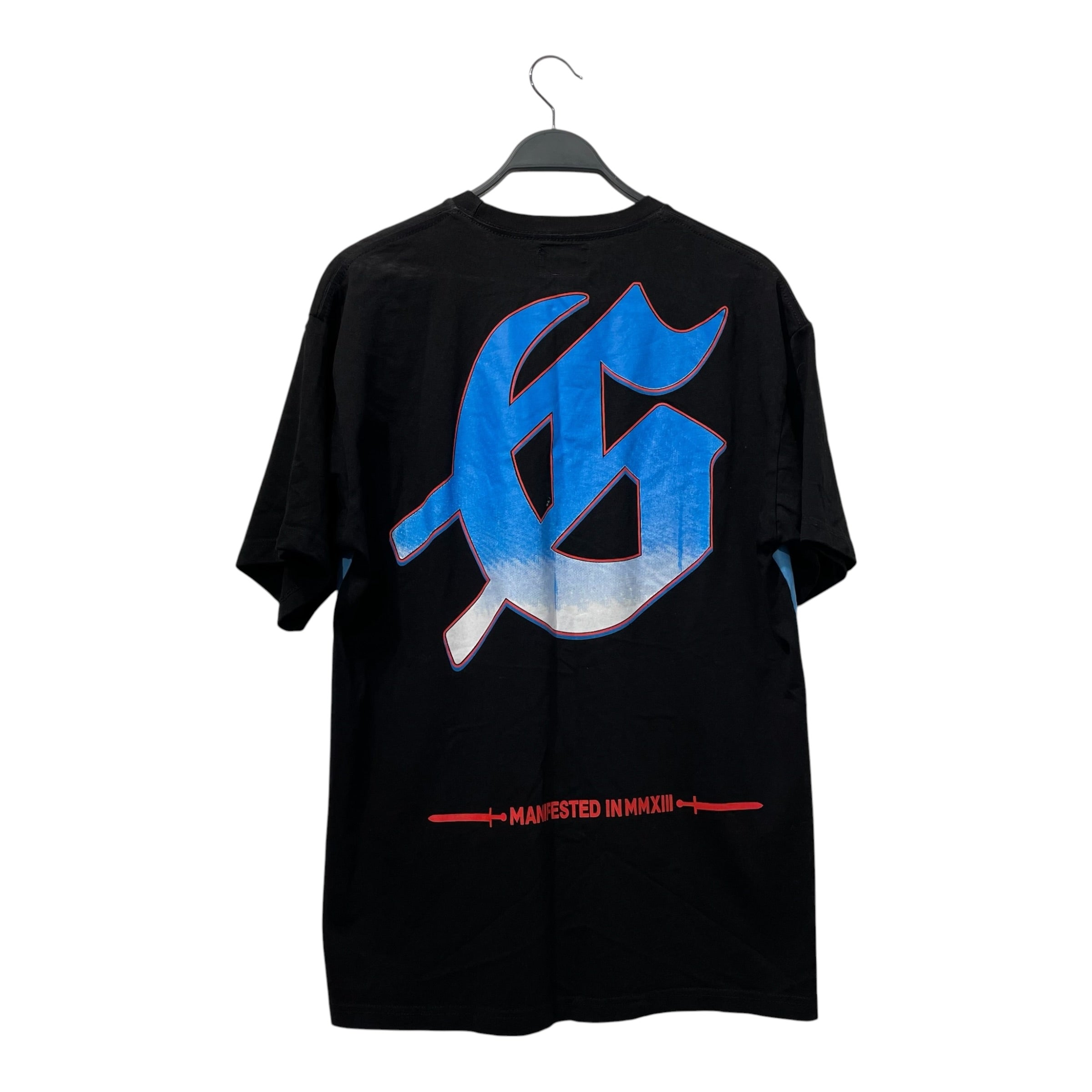 GODSPEED NEW YORK/T-Shirt/M/Cotton/BLK/Graphic/football view 2
