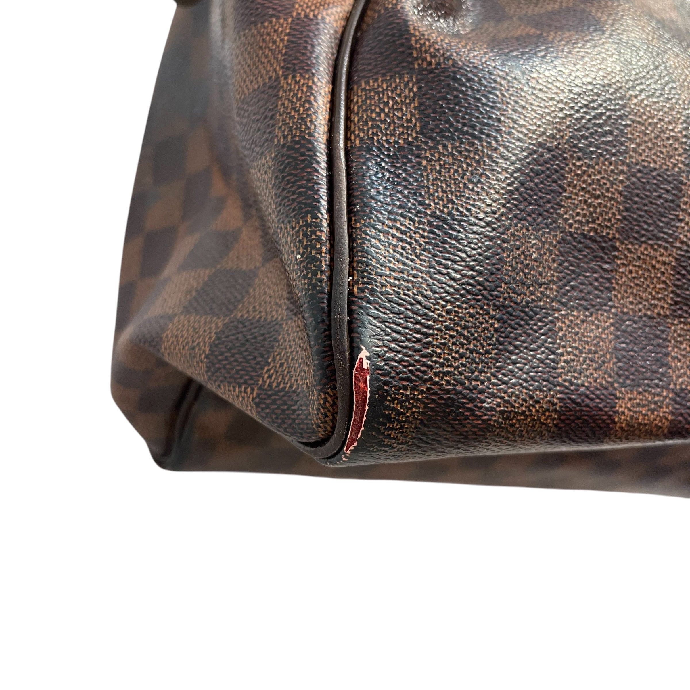 LOUIS VUITTON/Hand Bag/Monogram/Leather/BRW/SPEEDY DAMIER view 9