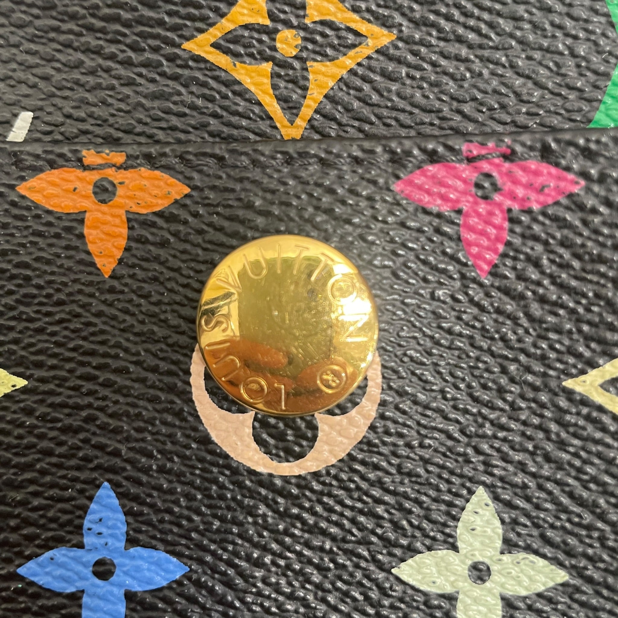 LOUIS VUITTON/Cross Body Bag/Monogram/Leather/BLK/LV MUTI CLR MONOGRAM RIFT BAG view 5