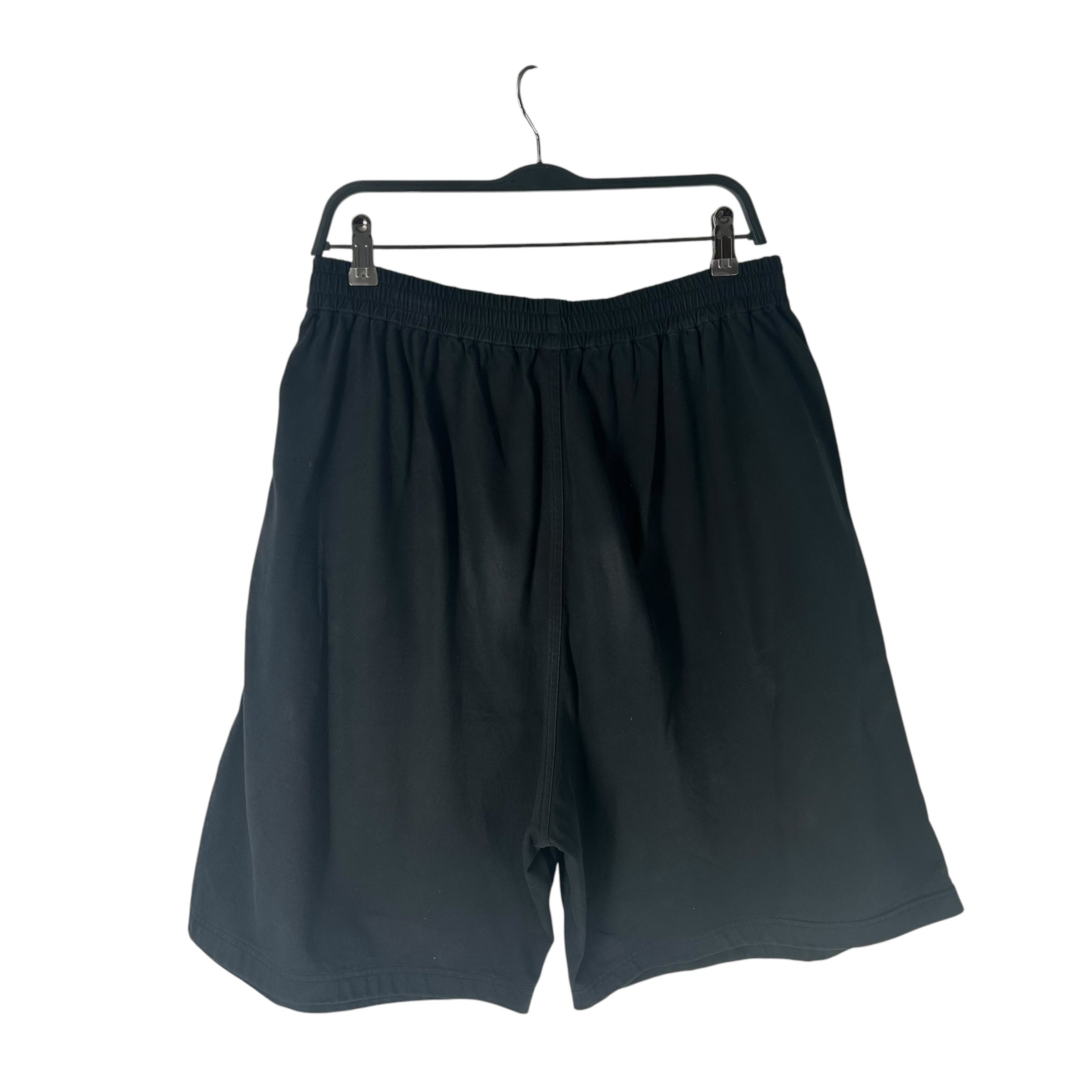 BALENCIAGA/Shorts/S/Cotton/BLK/buttoned shorts view 2