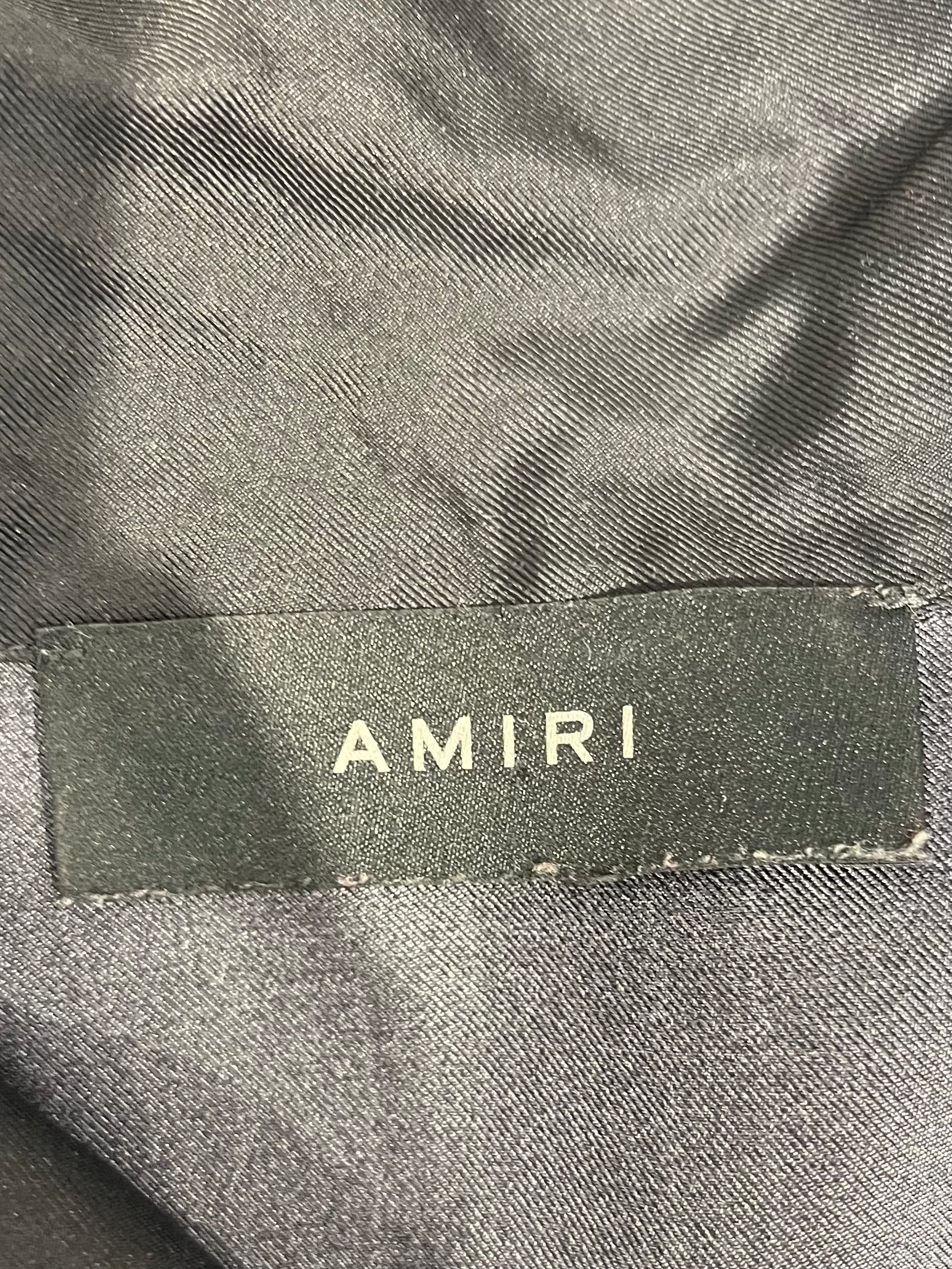 AMIRI/SS Shirt/38/Silk/BLK/BLACK BUTTON UP ARTS DISTRICT view 3