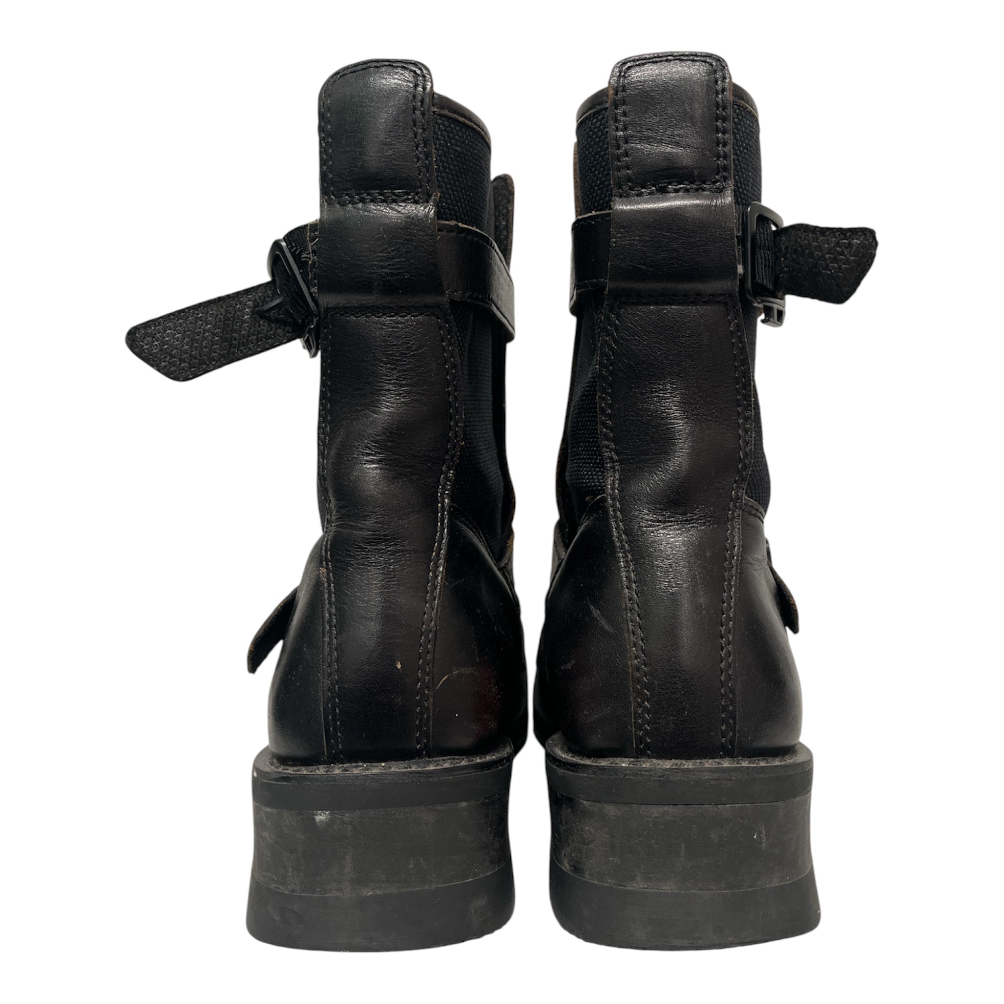 DIESEL/Pull-On Boots/US 10.5/Leather/BRW/BELTED BOOTS. view 3