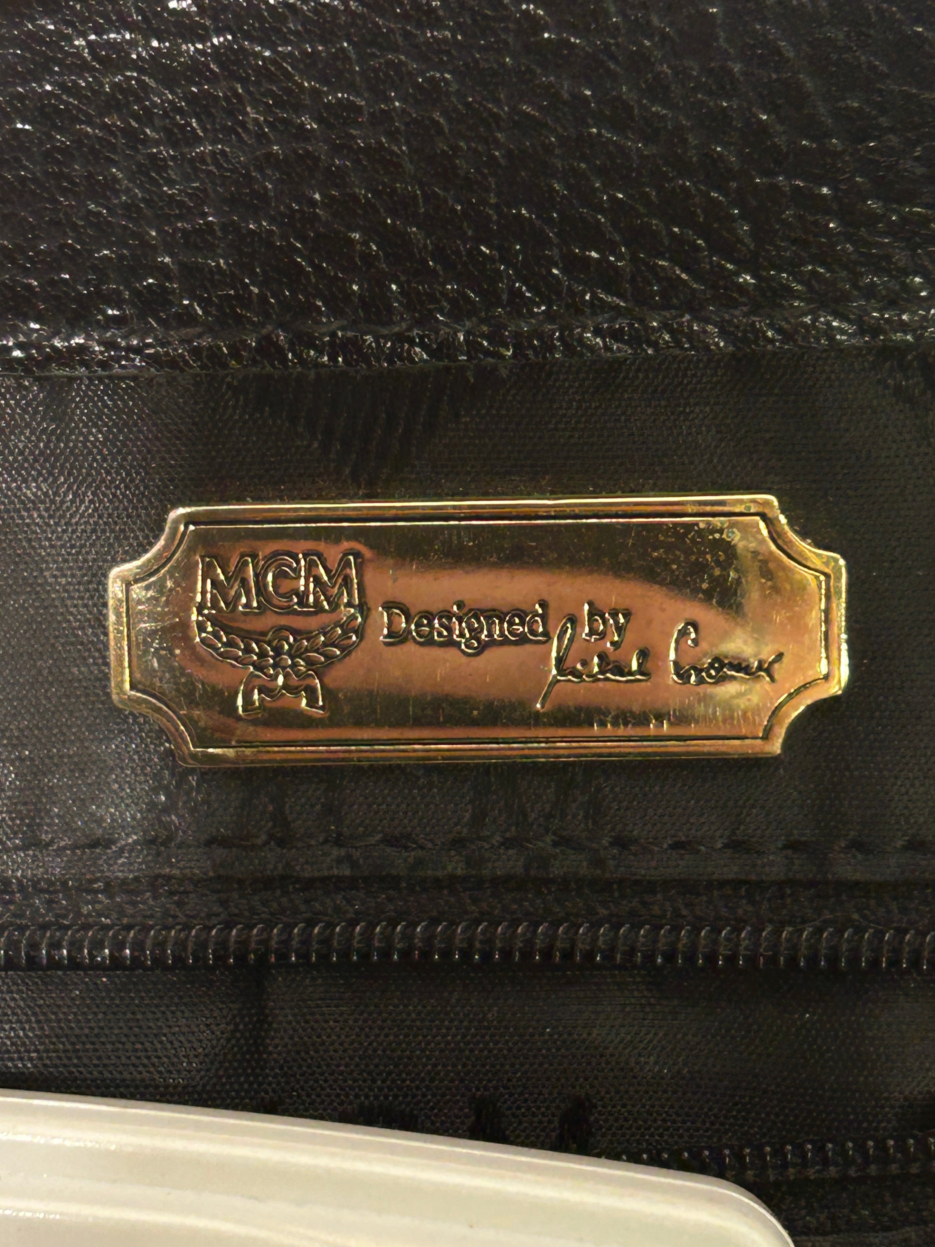 MCM/Backpack/Leather/BLK/ALL BLACK LEATHER BACKPACK view 3