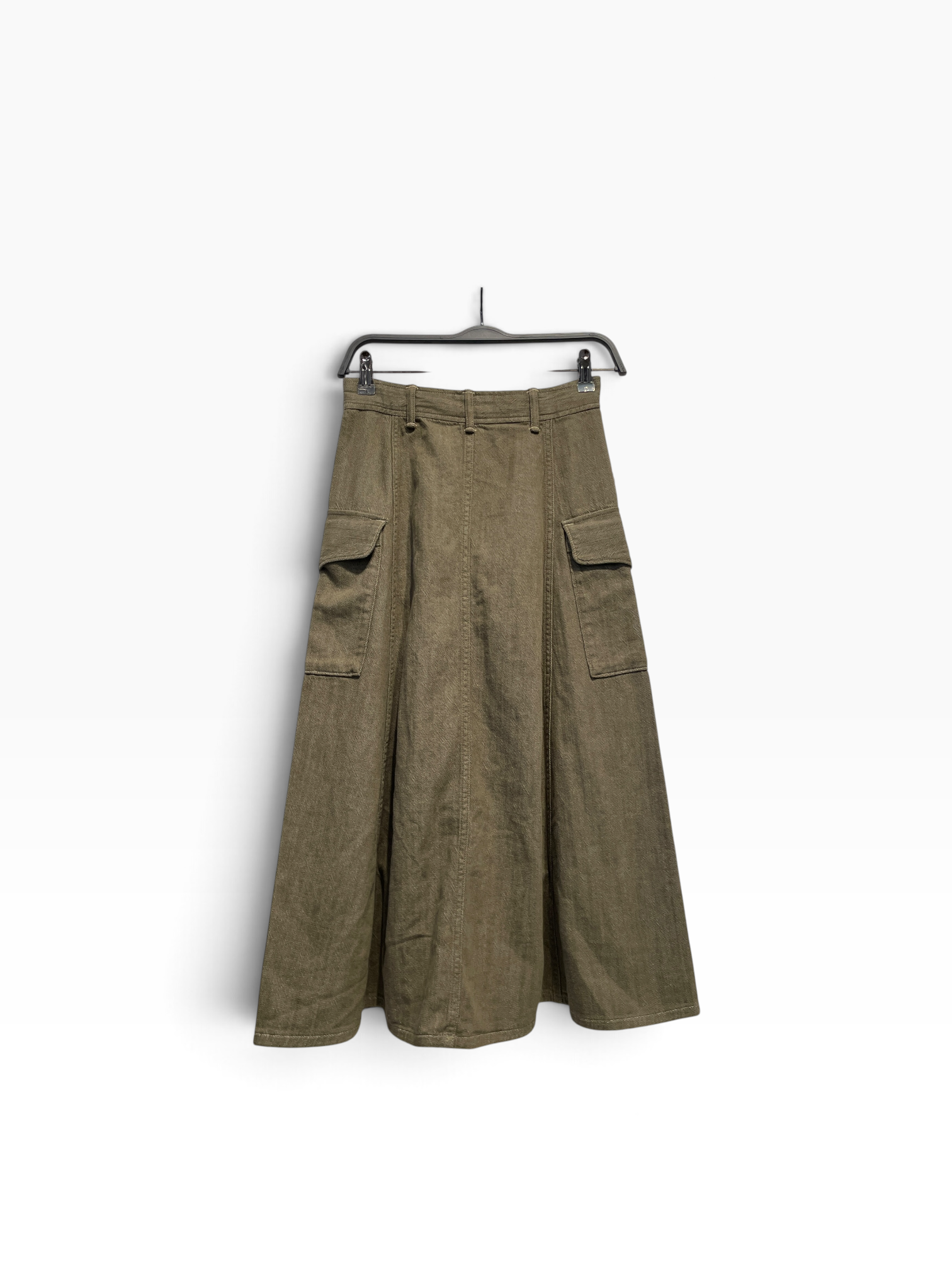 RRL/Long Skirt/1/Cotton/KHK/CARGO SKIRT view 2