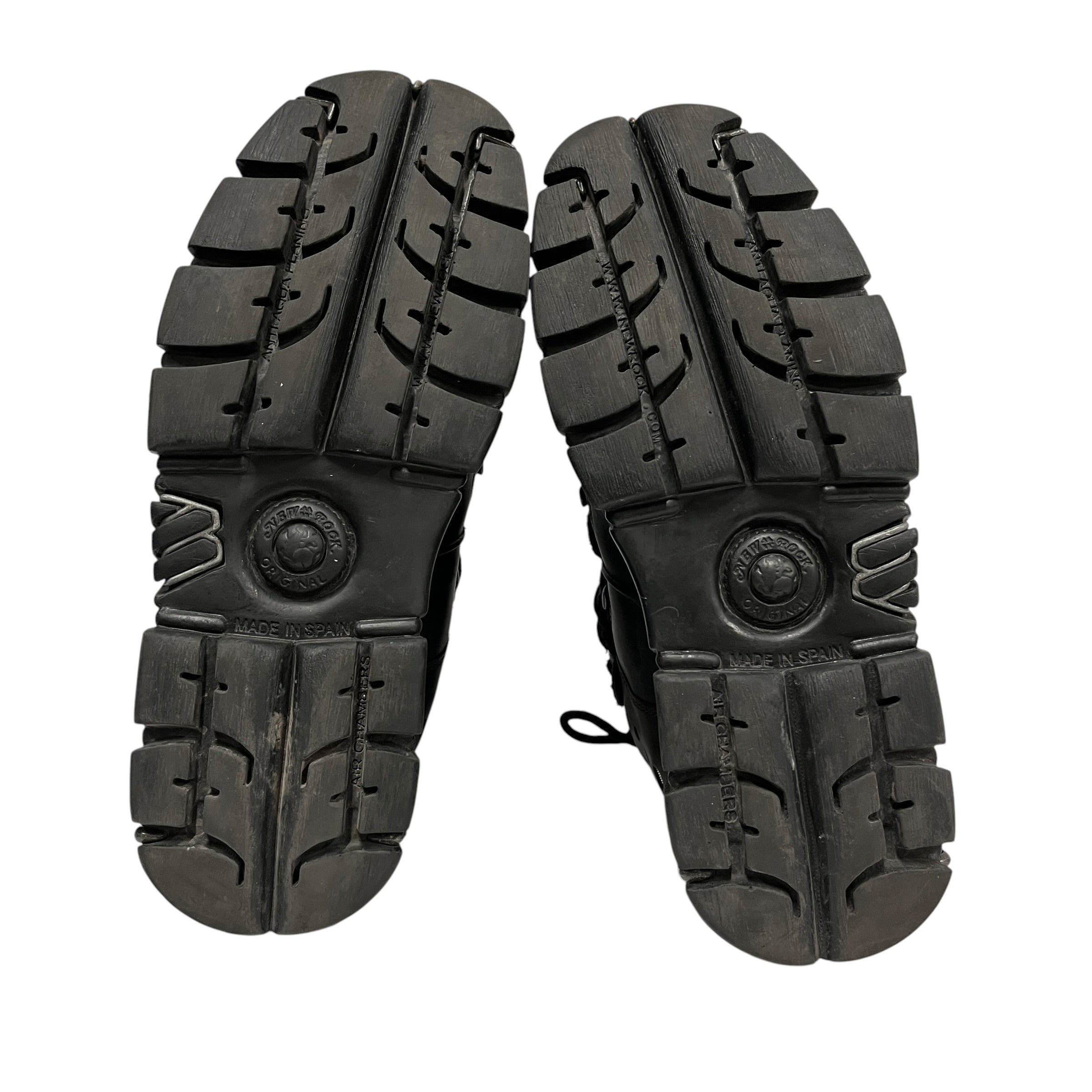 NEW ROCK/Hi-Sneakers/EU 44/Leather/BLK/106-S1 view 3
