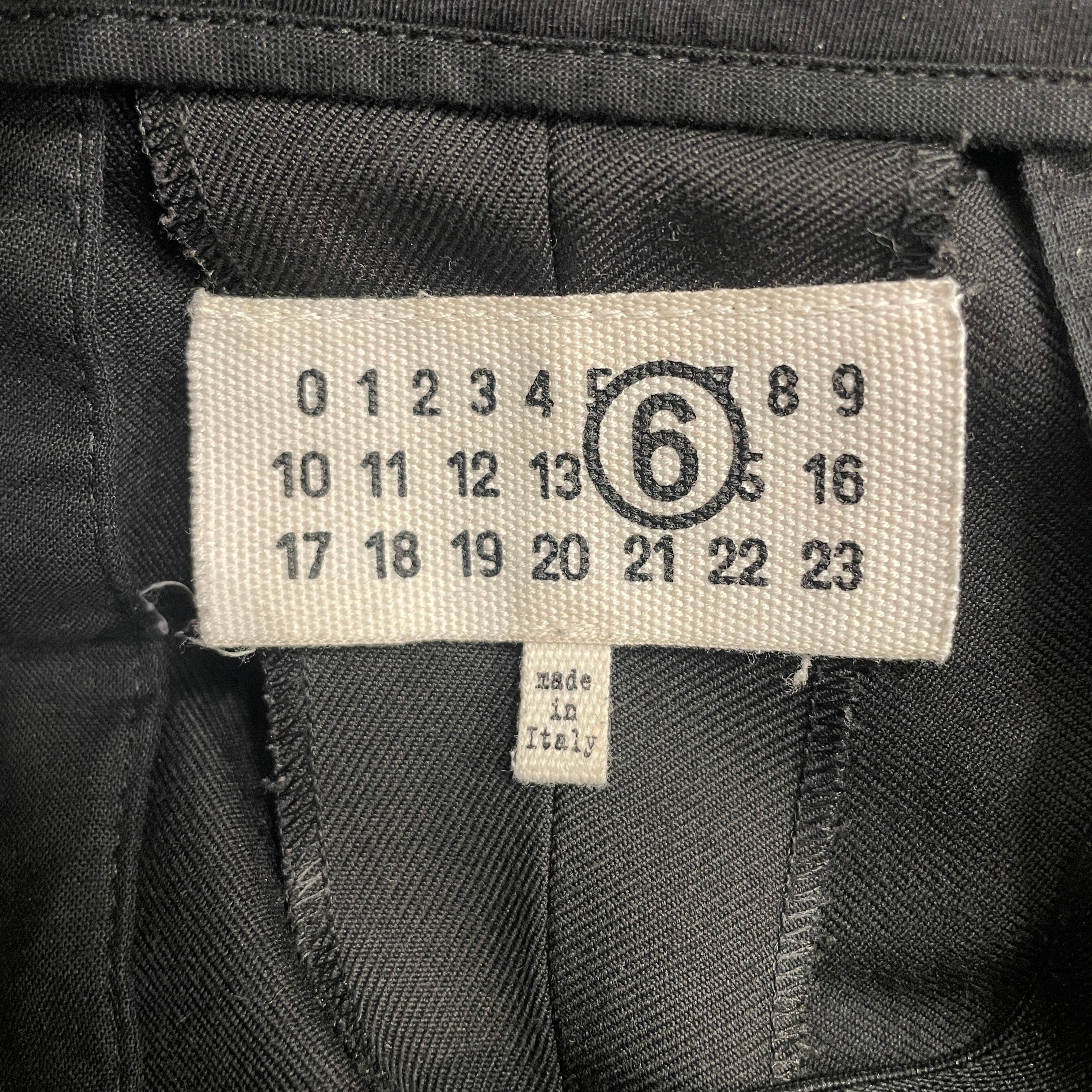 MM6/Pants/50/Cotton/BLK/S62KB0172 view 4