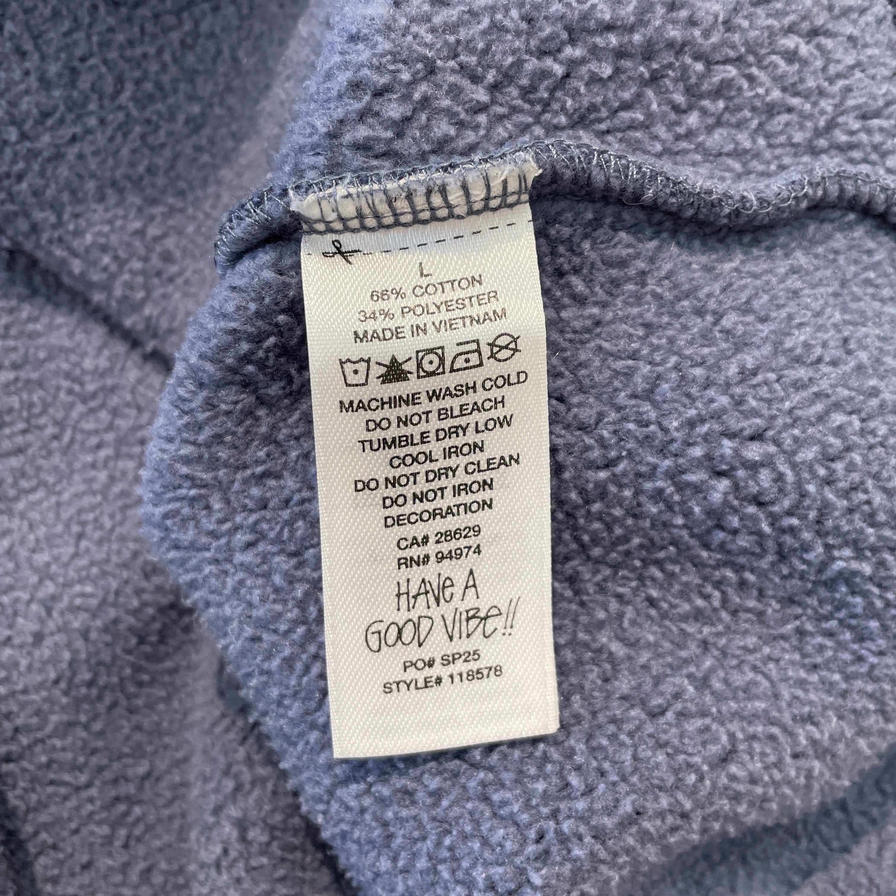 STUSSY/Hoodie/XL/Cotton/BLU/STU APPLIQUE HOODIE view 4