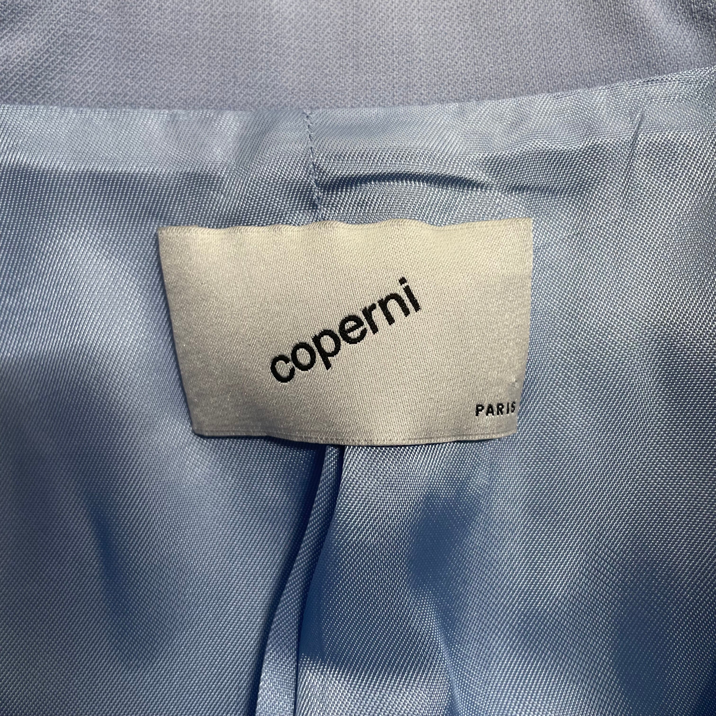 Coperni/LS Blouse/4/BLU/twist cut out tailored jacket view 3