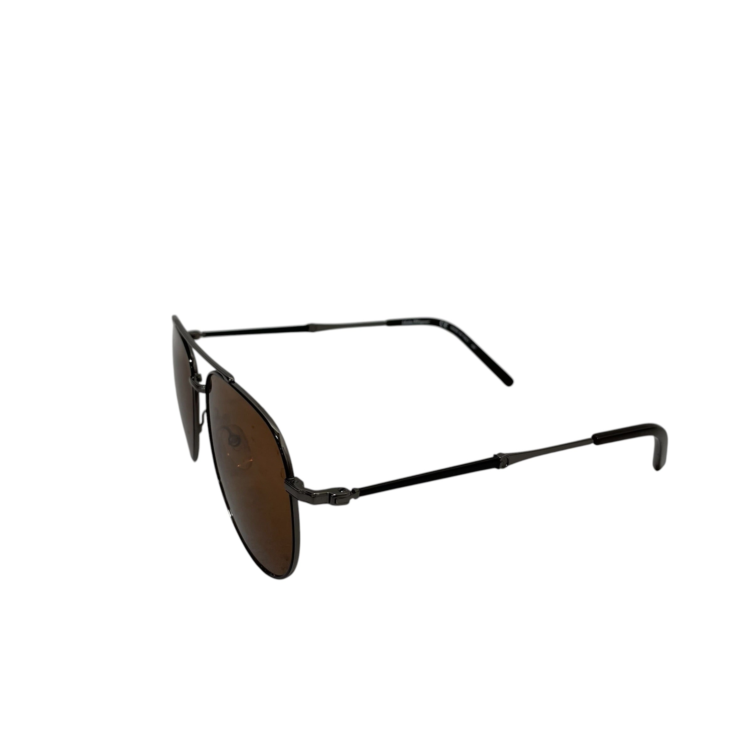 Salvatore Ferragamo/Sunglasses/Titanium/BLK/M's/ view 2