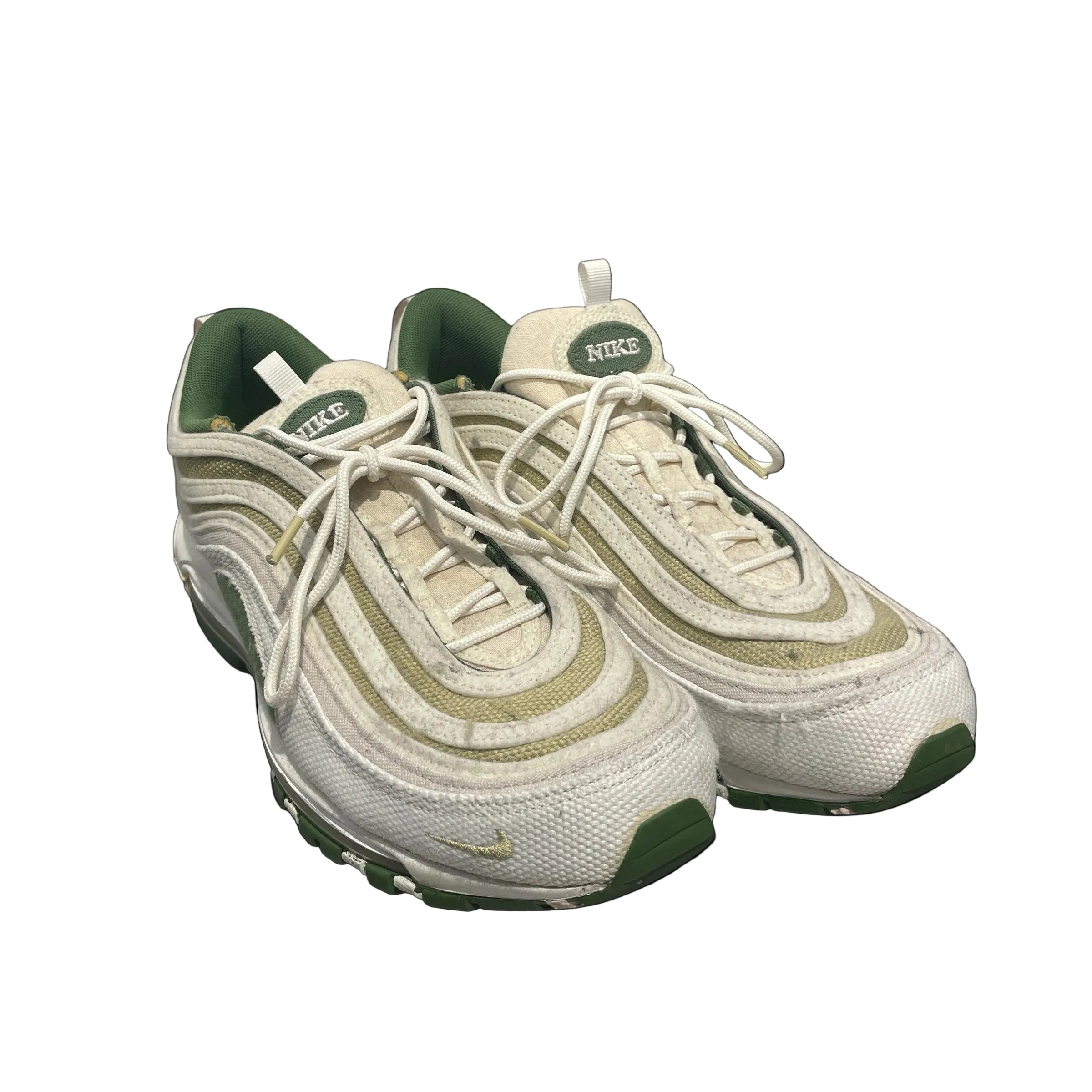NIKE/Low-Sneakers/US 13/Stripe/Cotton/GRN/air max 97 sun club view 1