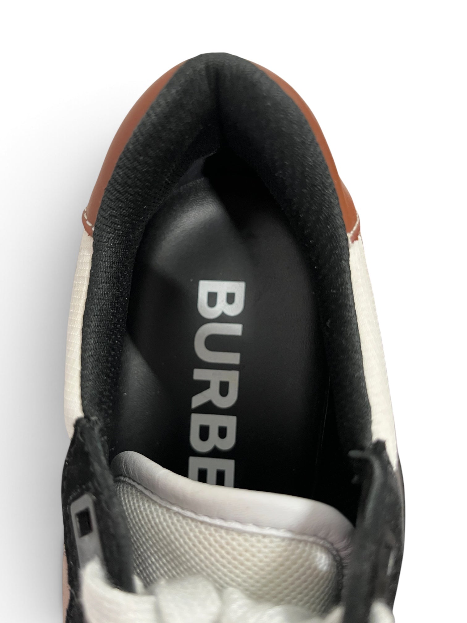 BURBERRY LONDON/Low-Sneakers/EU 38.5/Leather/MLT/Chunky Heel/RAMSEY COLORBLOCK view 3