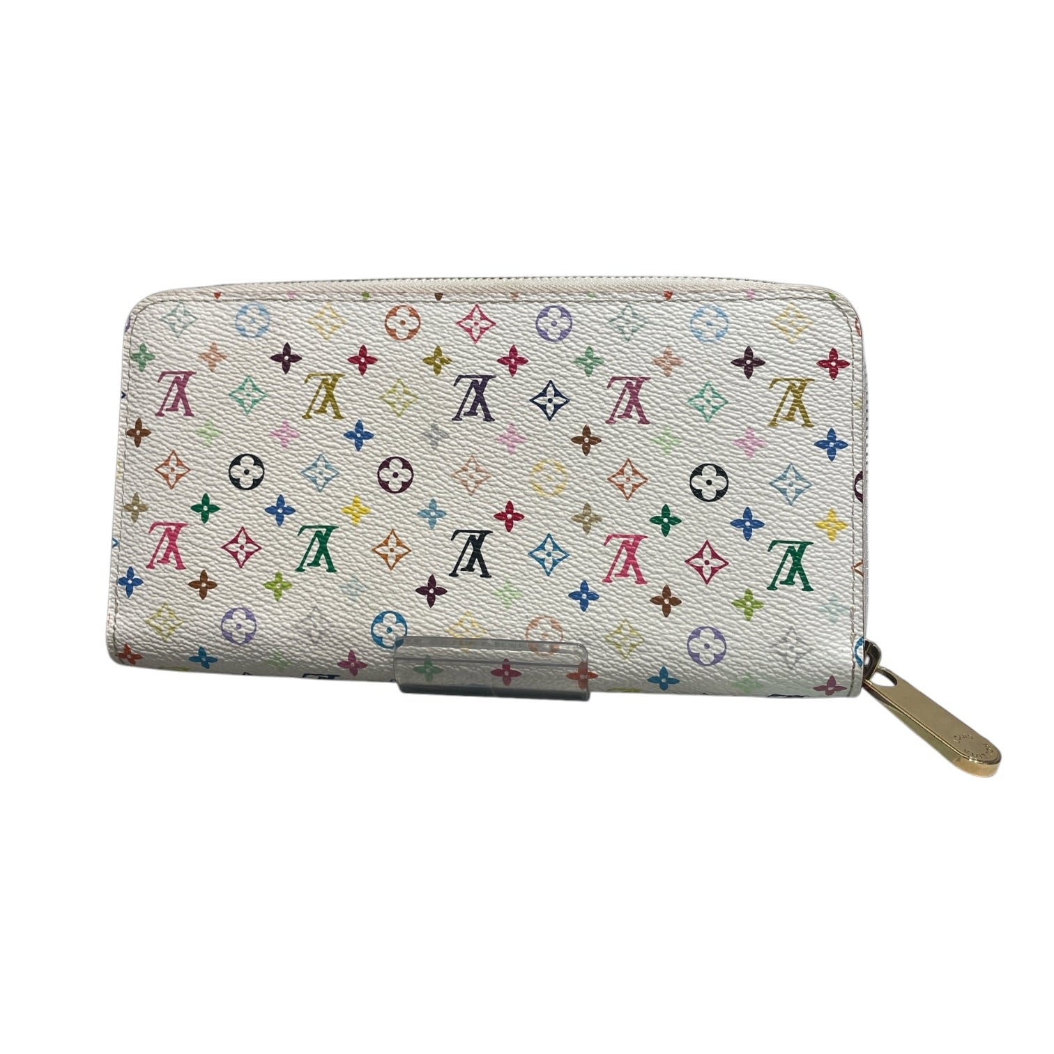 LOUIS VUITTON/Long Wallet/Monogram/WHT/L's/Murakami Zippy CA3162 view 2